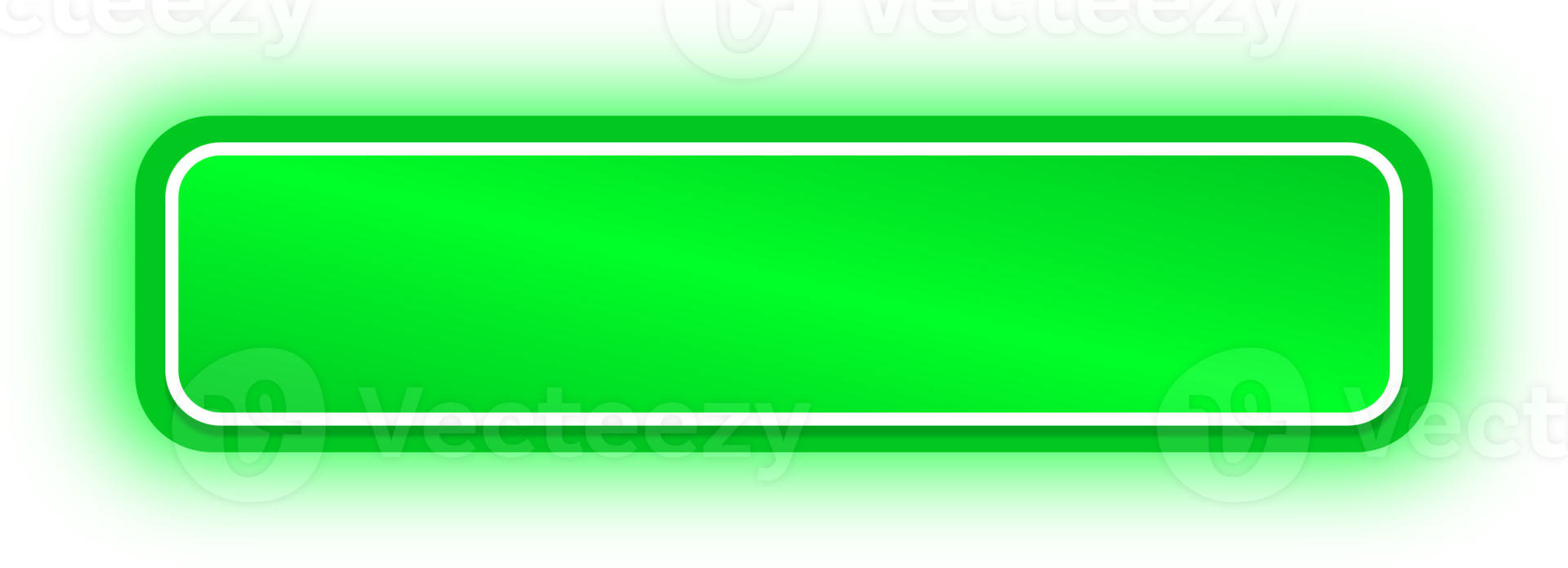 bouton néon vert, bouton néon lumineux png