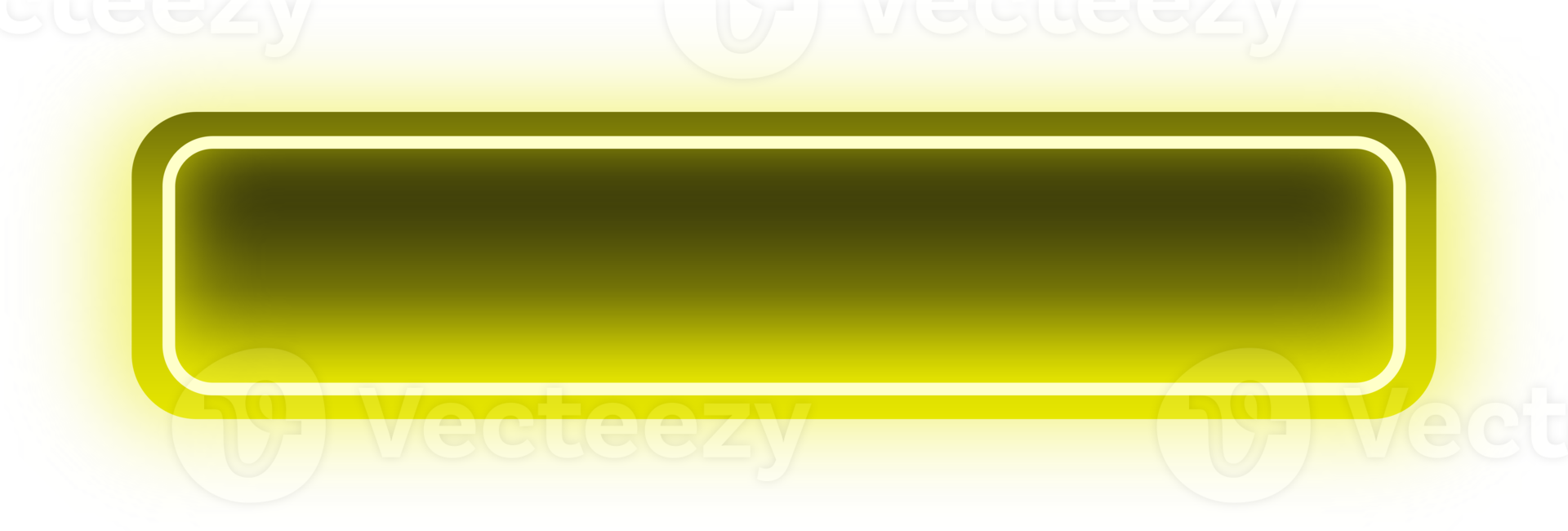 Yellow Neon Button png