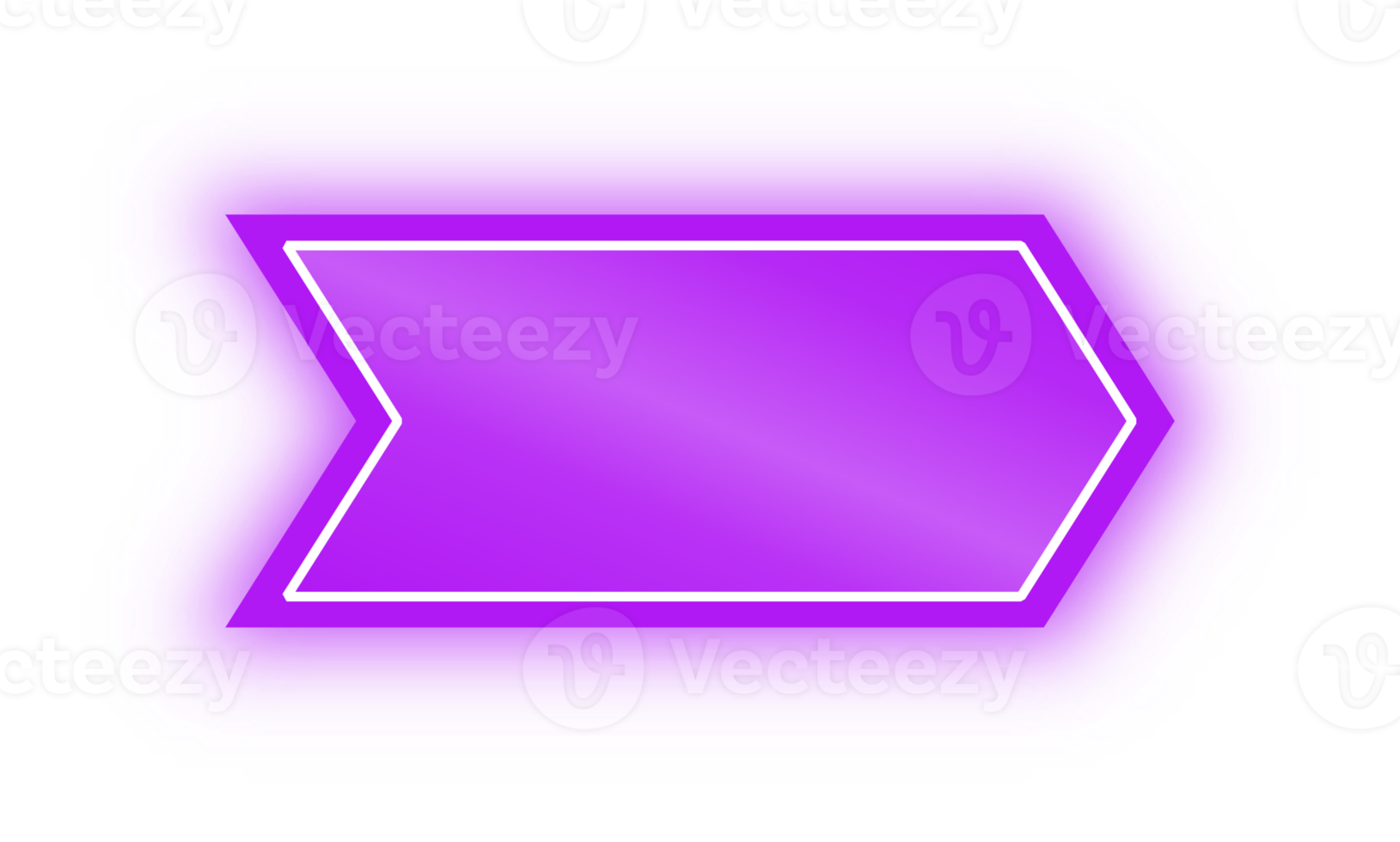 Neon Purple Arrow Banner, Neon Arrow png