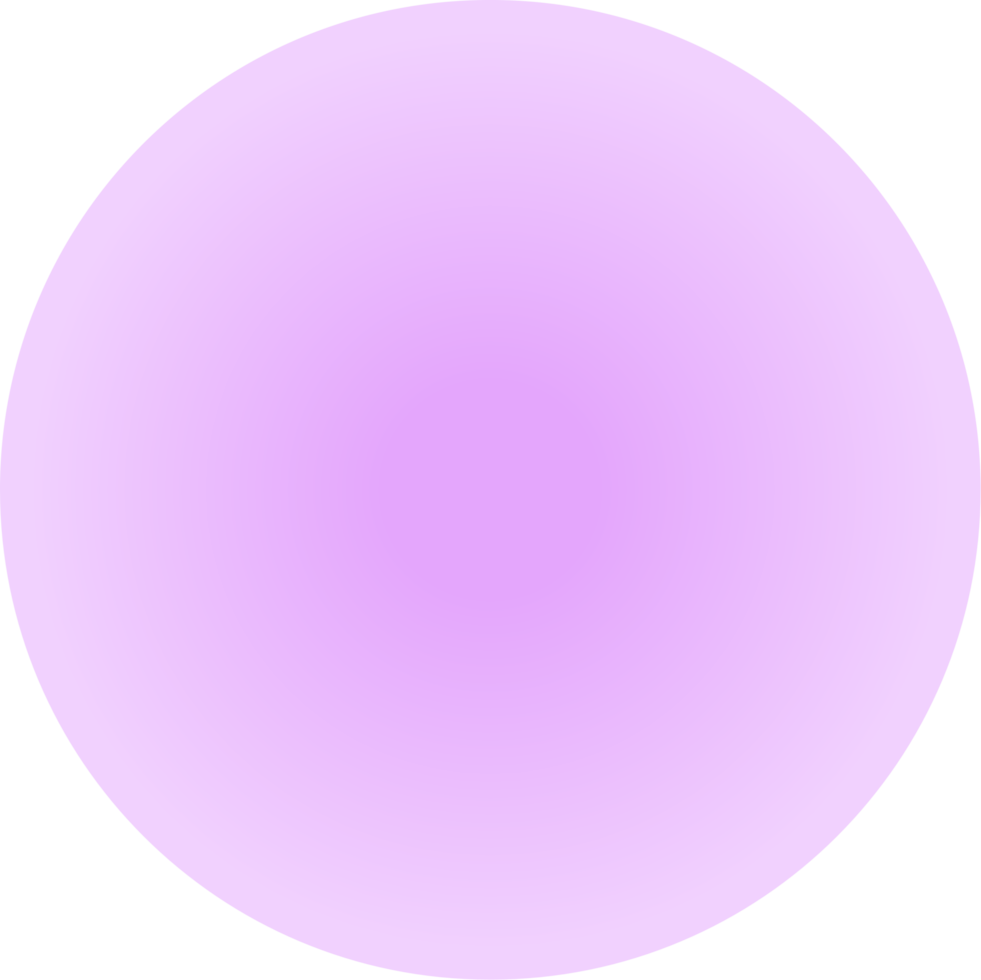 Purple Gradient Circle png