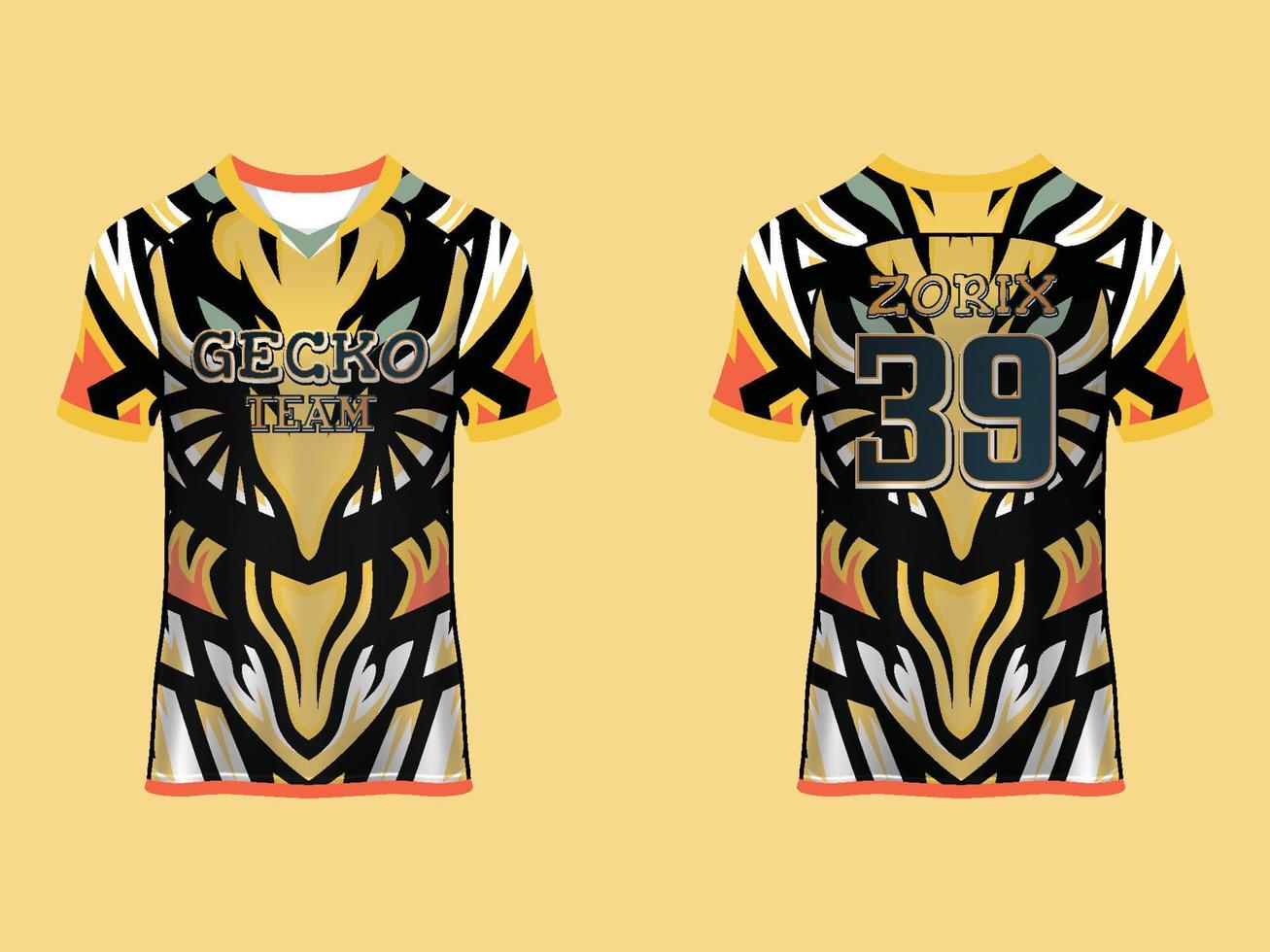 diseño de camiseta deportiva con mangas raglán vector