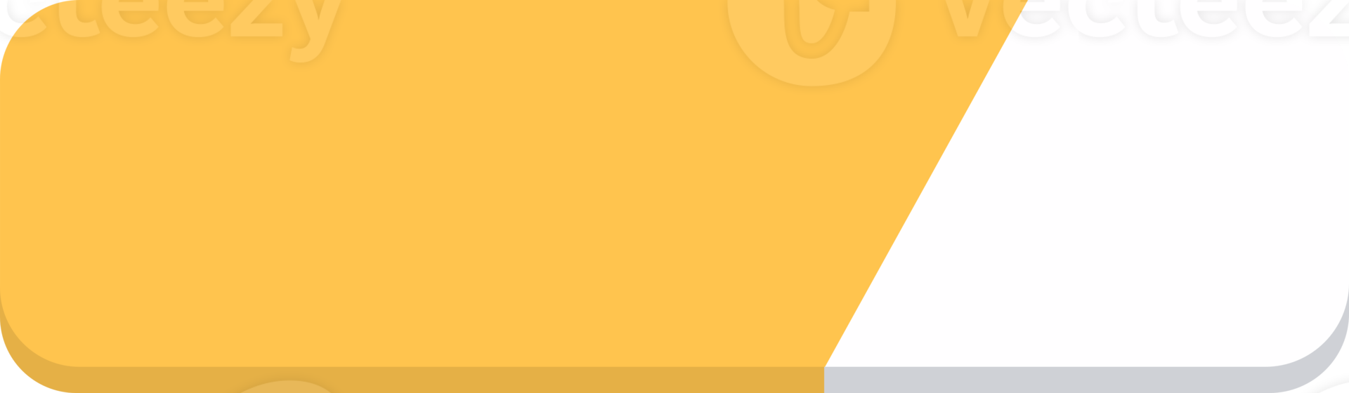Blank Web Button Flat Design png