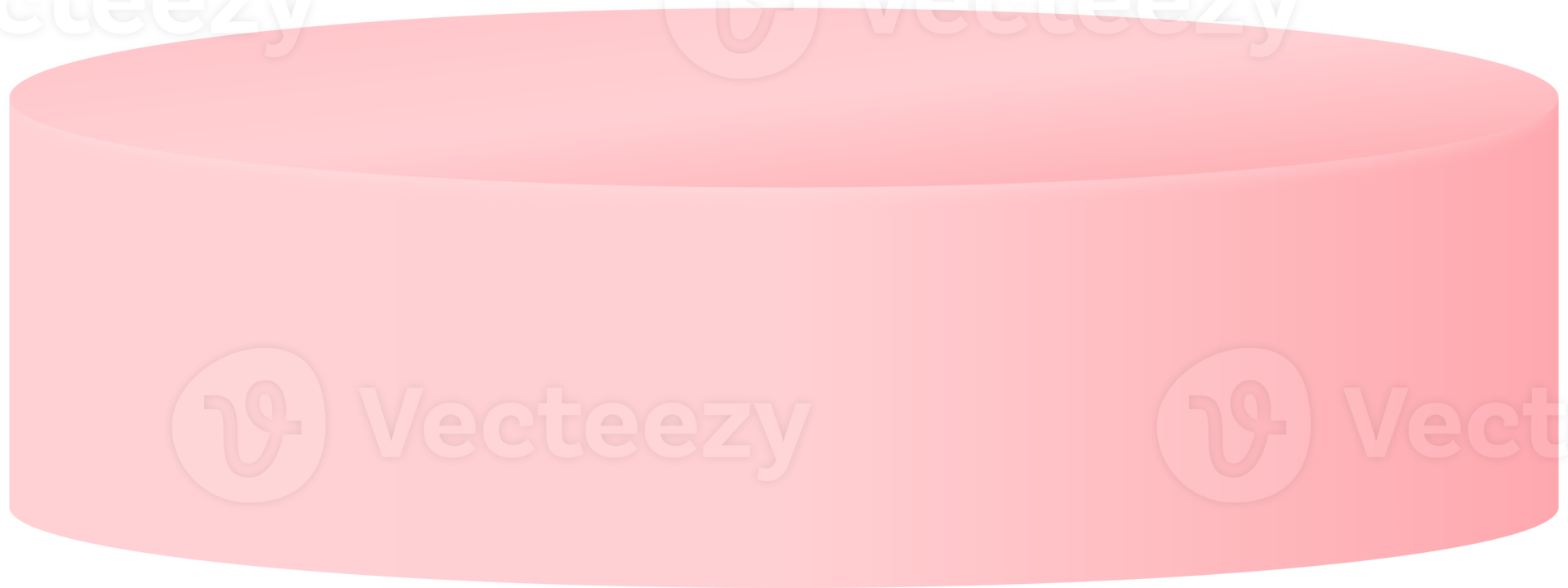 3D Podium, Pink Round Podium png