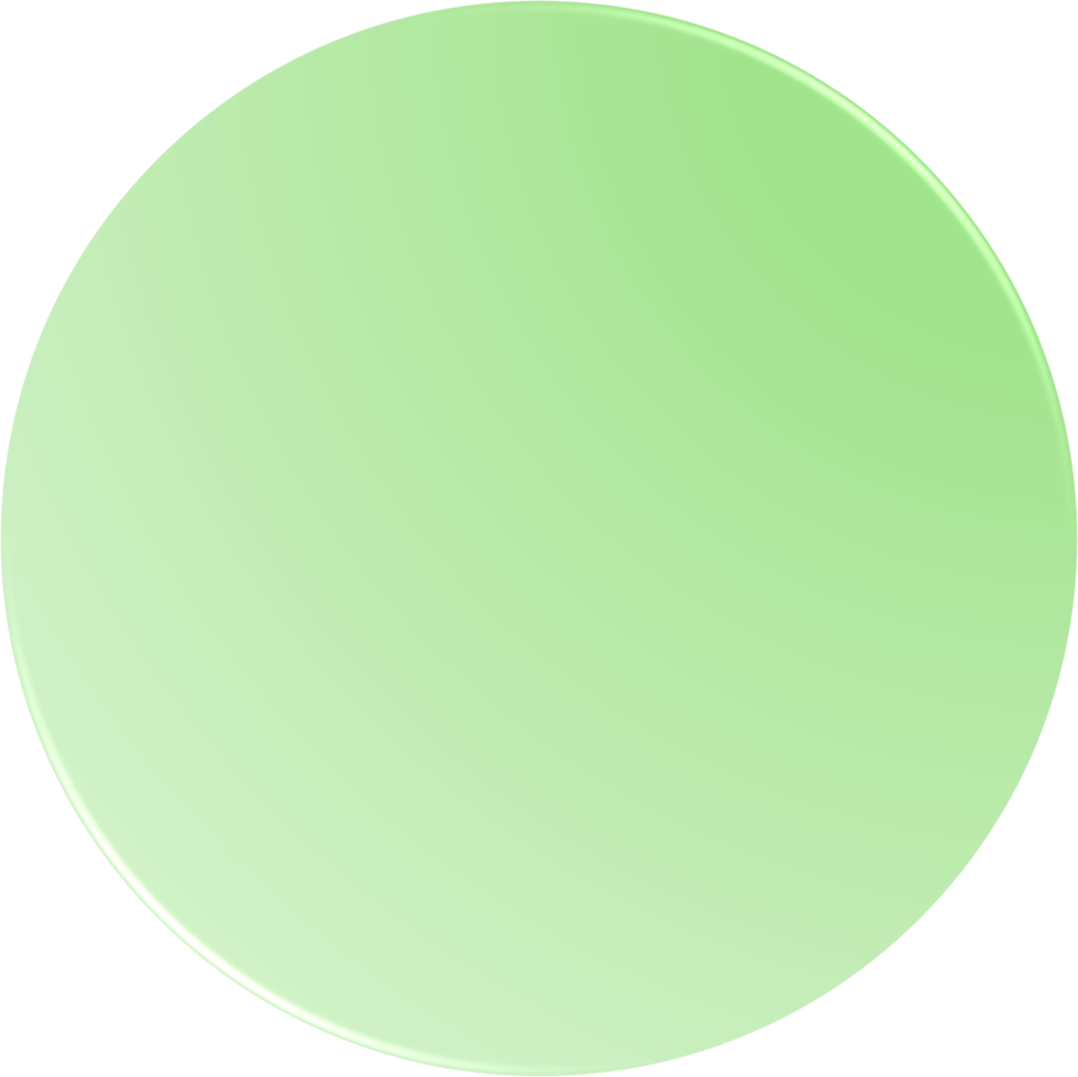 Green Gradient Circle, Gradient Circle Button png