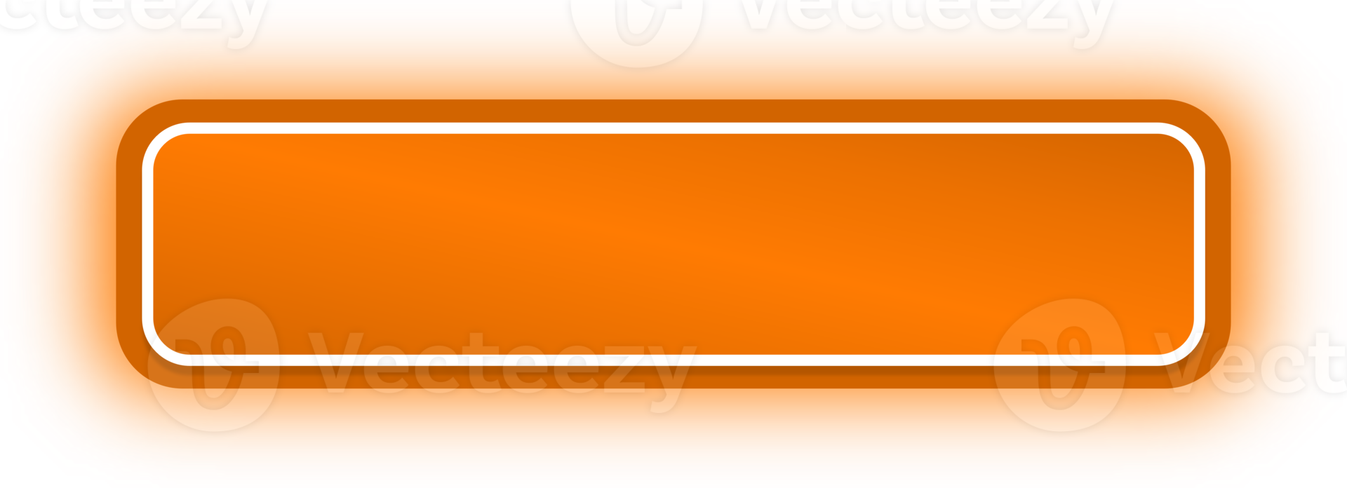 Orange Neon Button, Glowing Neon Button png