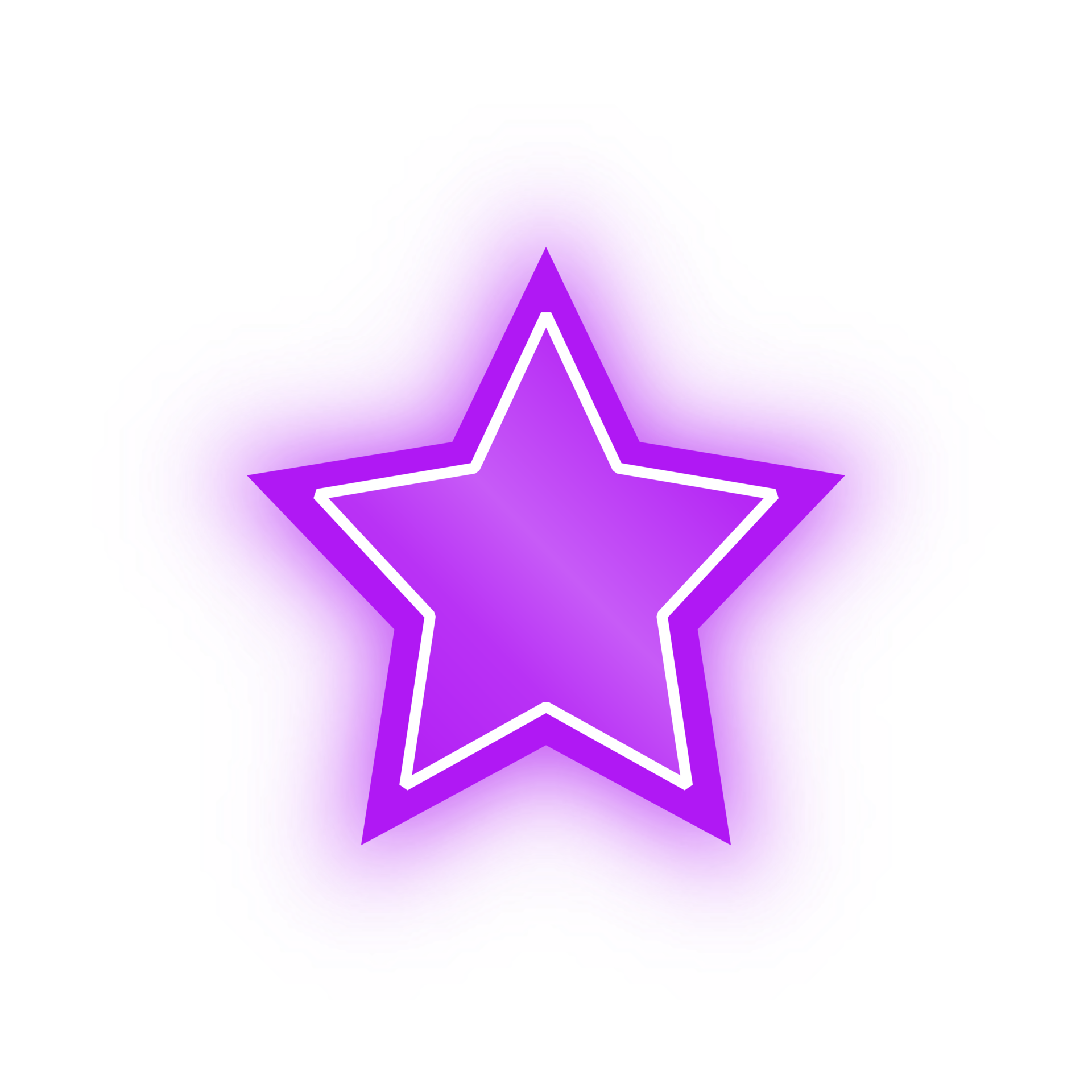 Neon Purple Star Banner, Neon Star 10984305 PNG