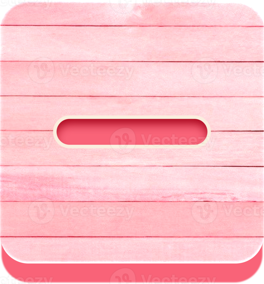 Wooden Minus Button, Wooden Icon png