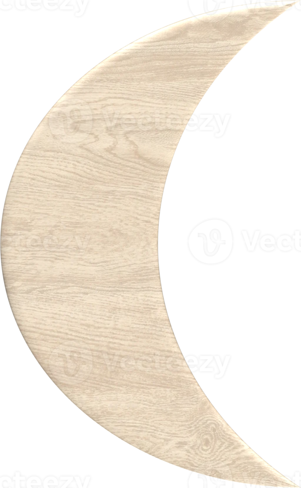 Moon Wooden Sign png