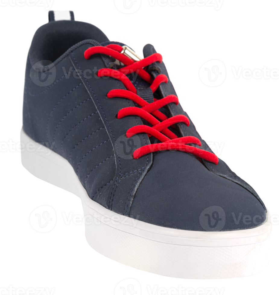 Blue sports sneakers cut out png
