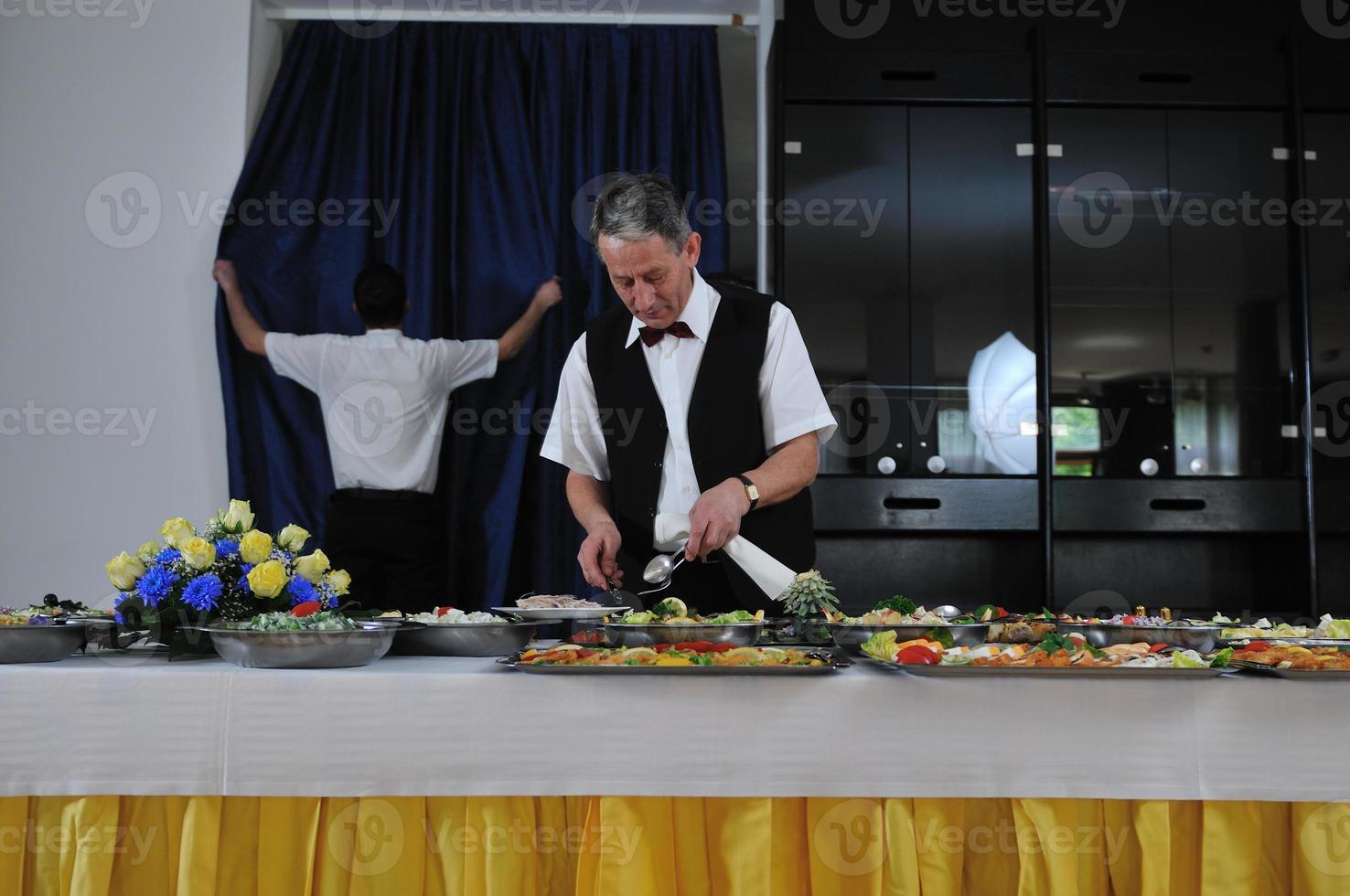 Buffet food view photo