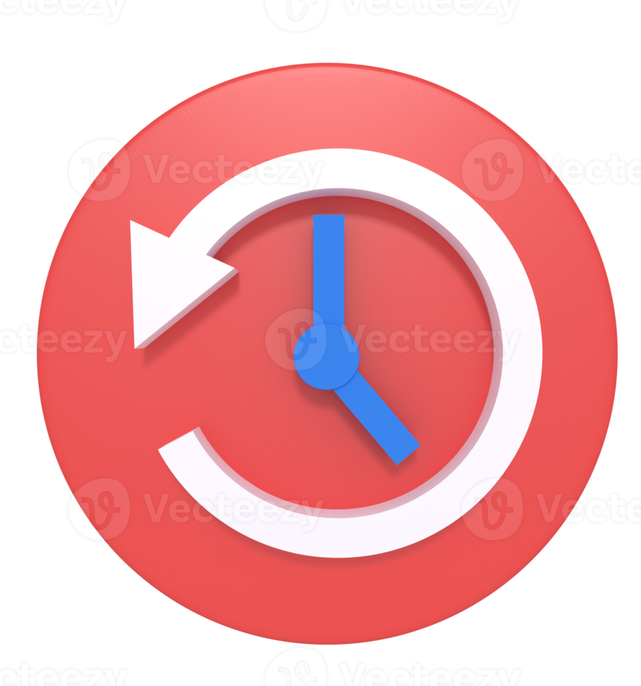 3d rendering of history icons 10986668 PNG