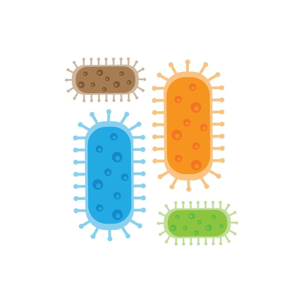 Virus vector illustration icon template design