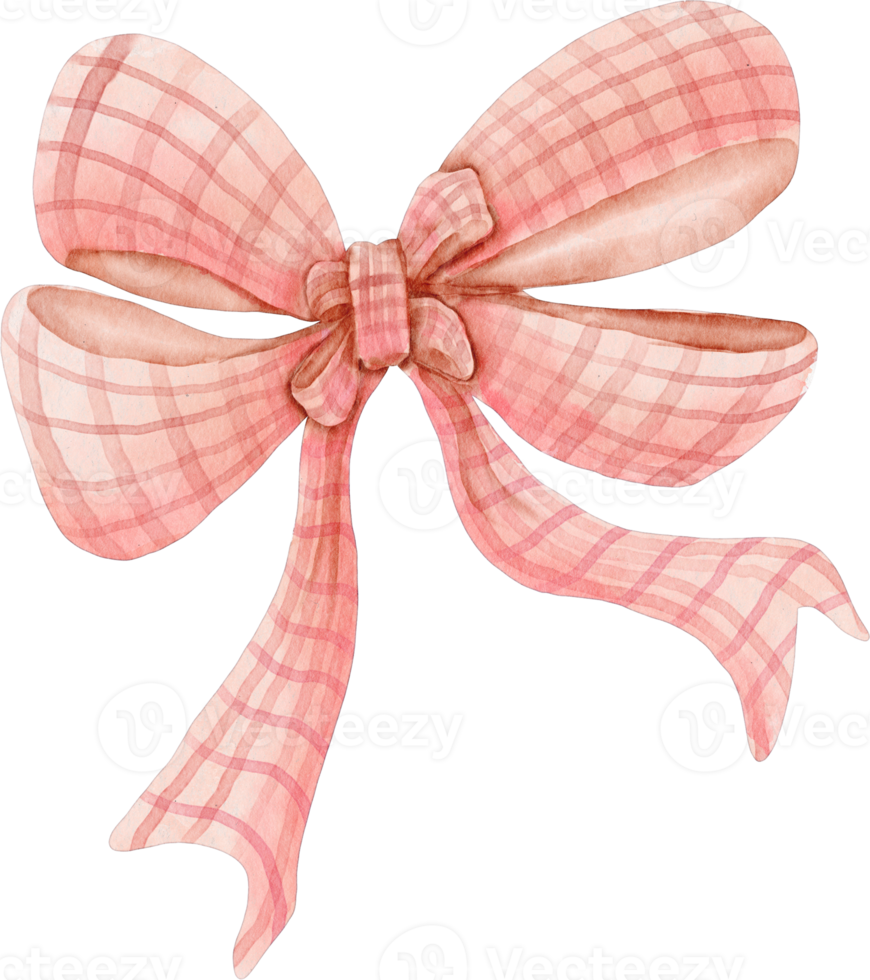 watercolor ribbon bow clip art png