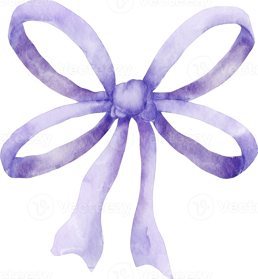 purple bow clip art