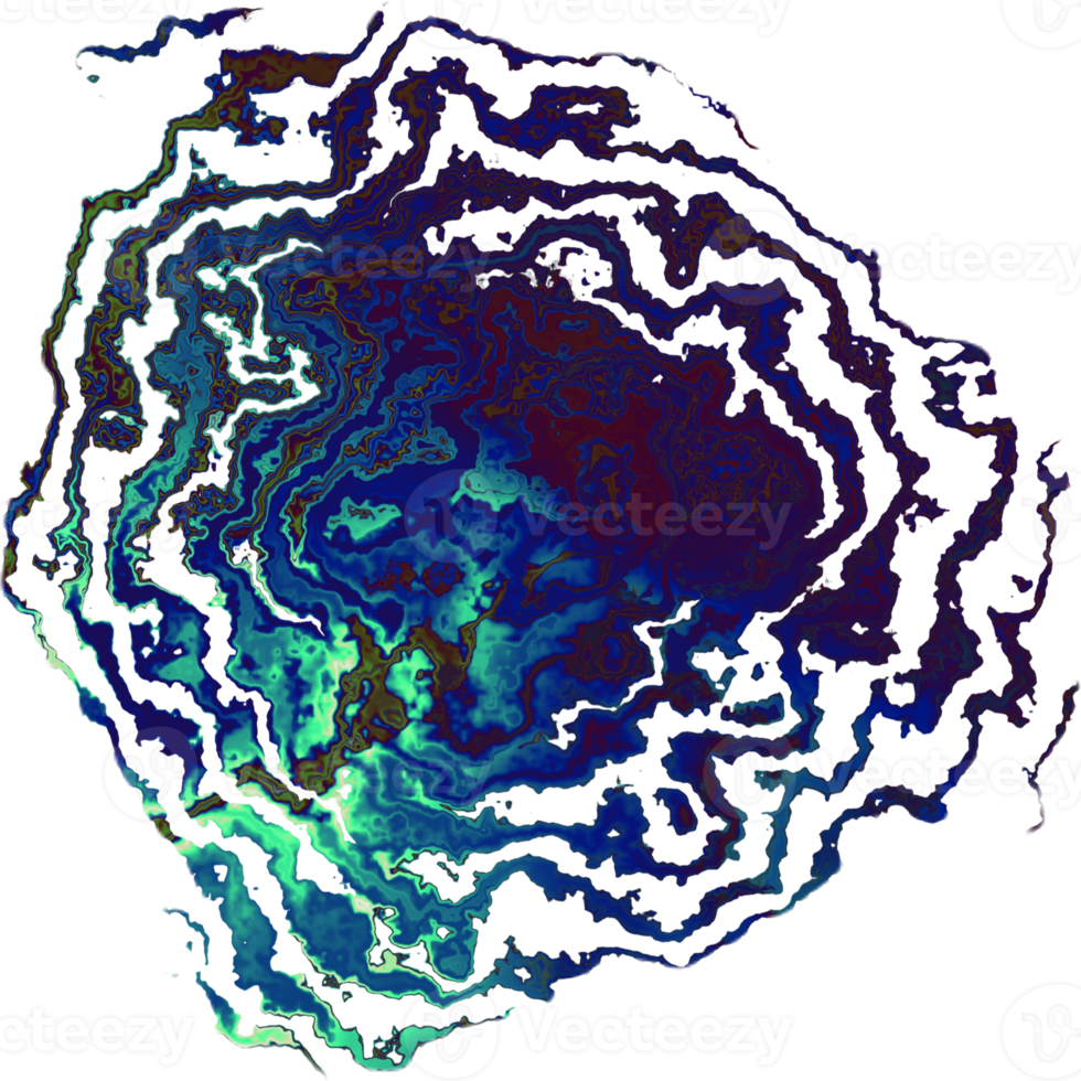 art abstrait de forme numérique png