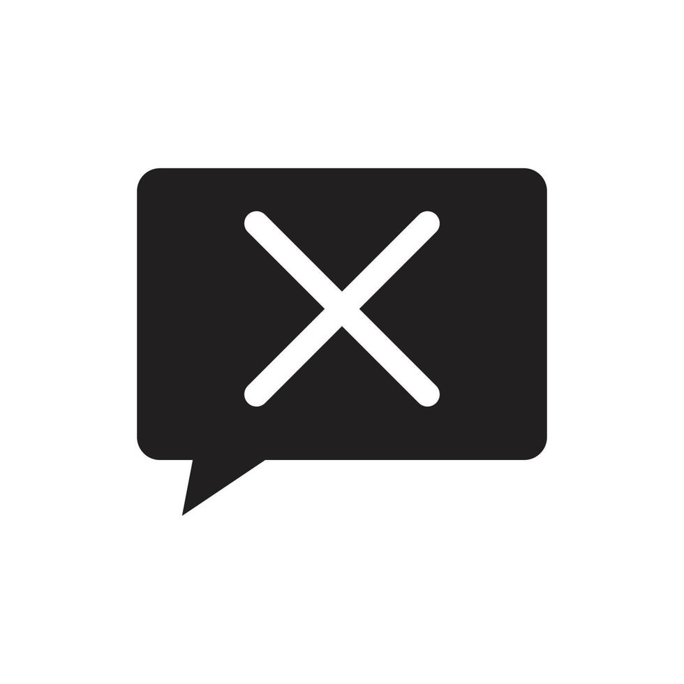 Speech bubble Logo template vector illustration