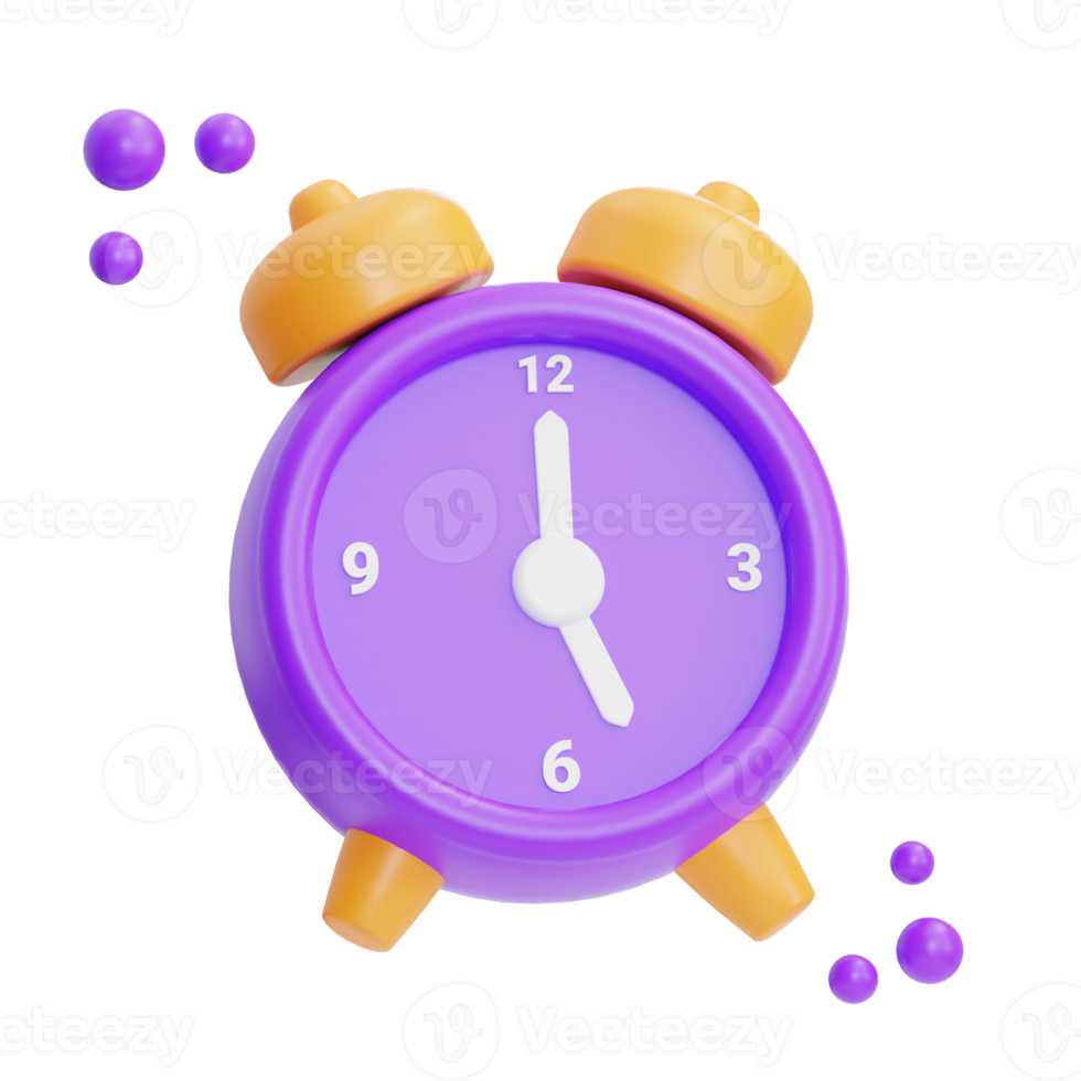 time illustration 3d png