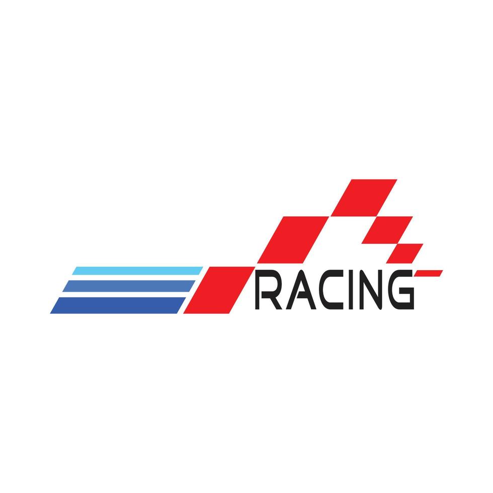 Race flag icon simple design illustration vector