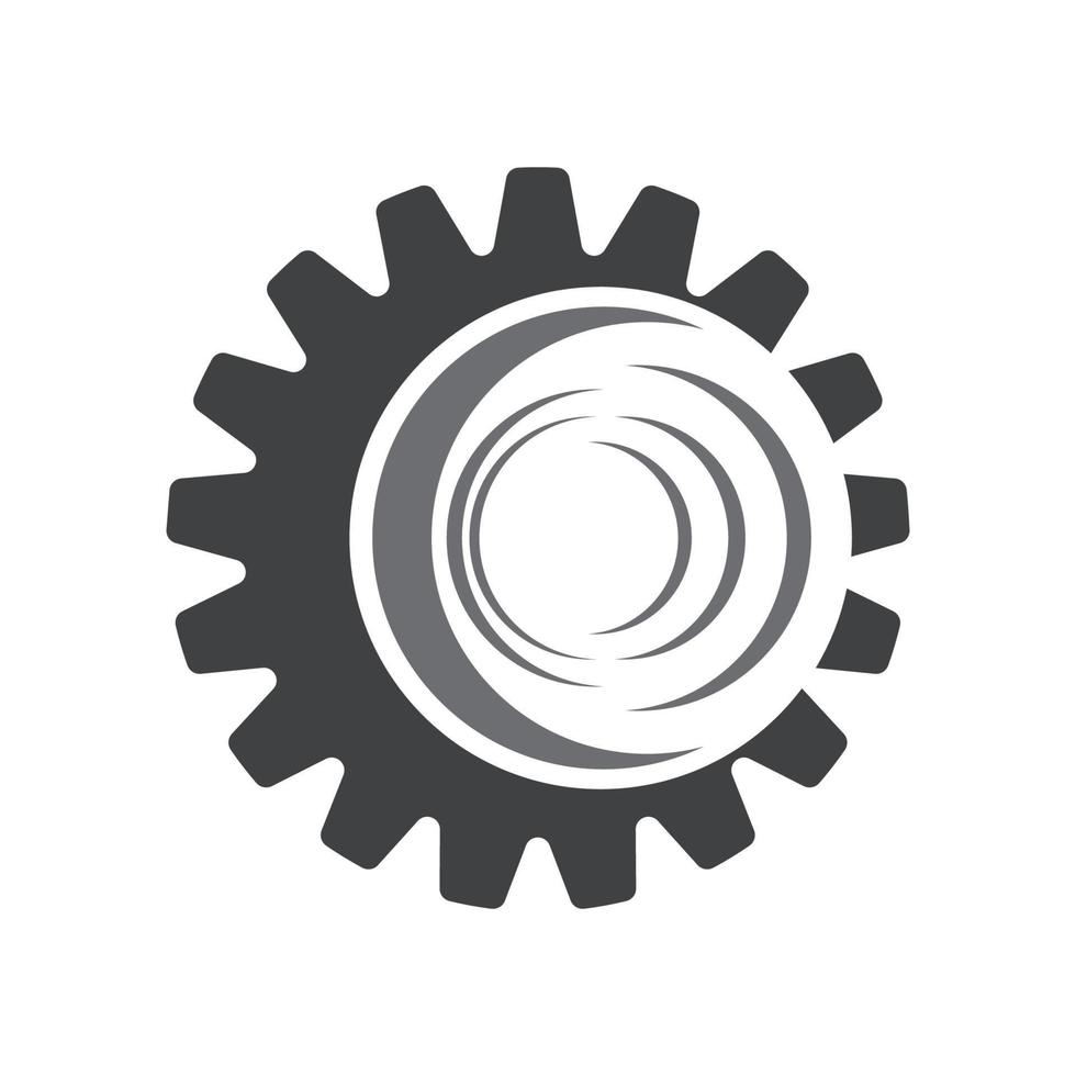 Gear Logo Template vector icon illustration design