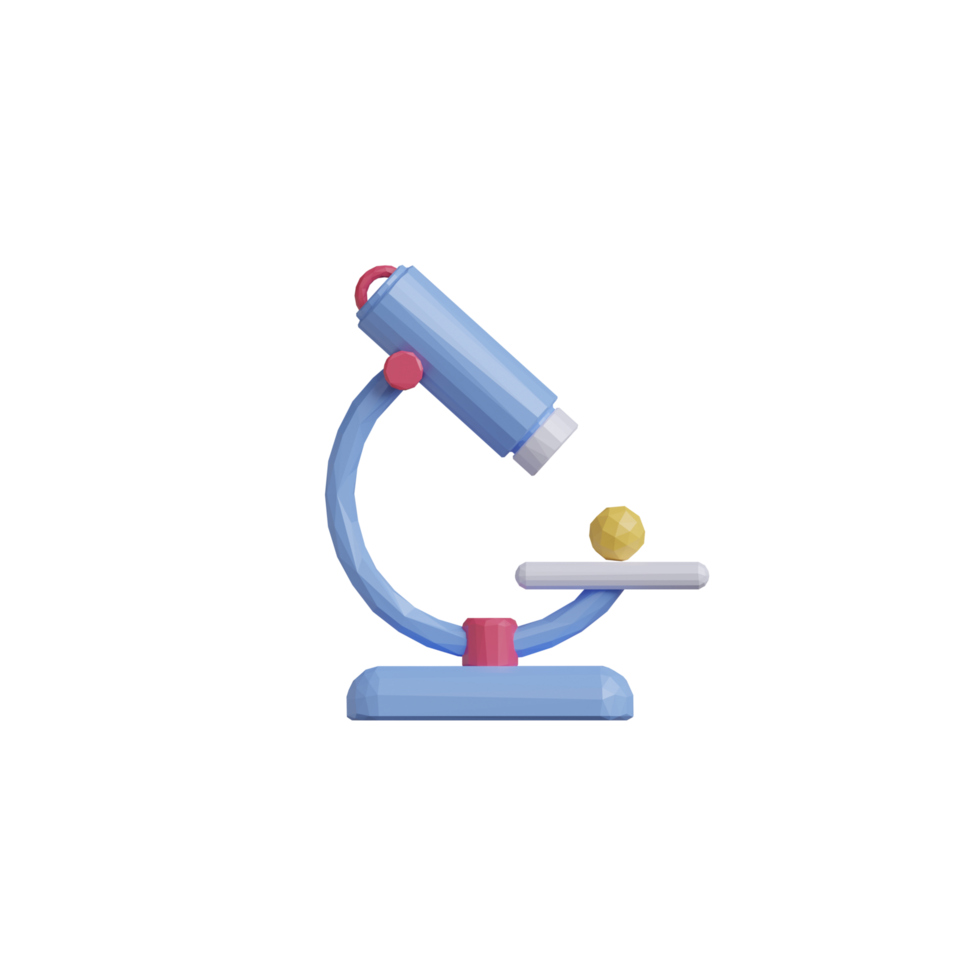 3d choses isolées sur le laboratoire png