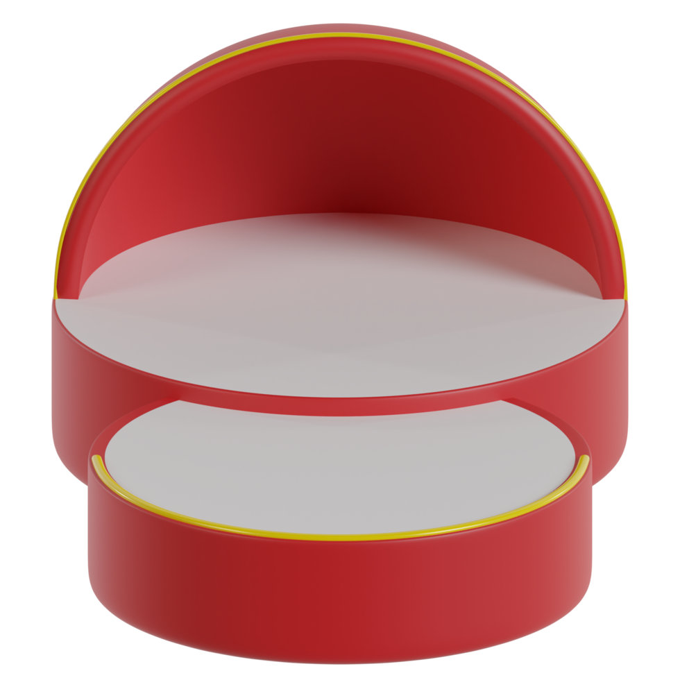 3D Isolated Podium and Perform Stage png
