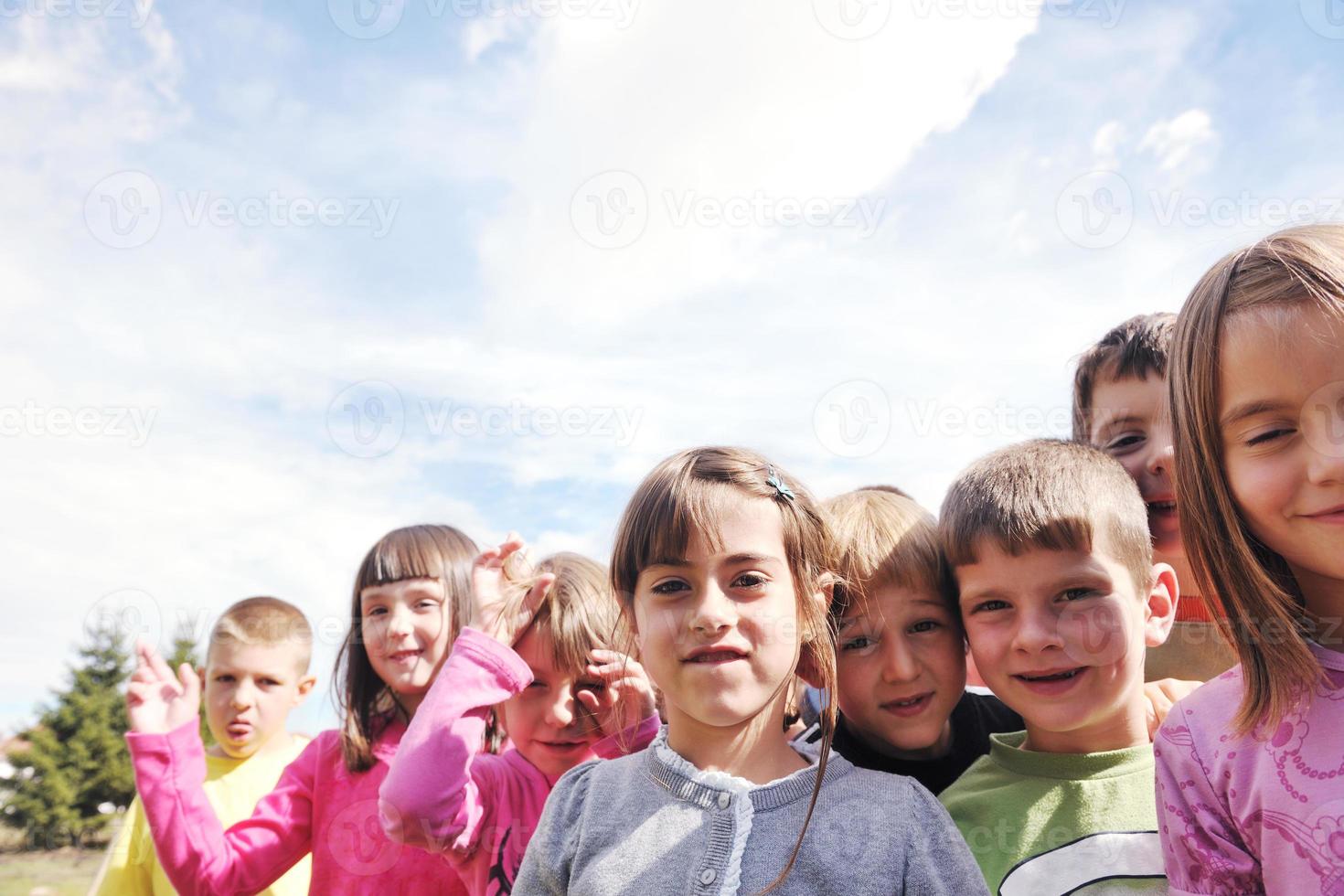 niños en edad preescolar foto