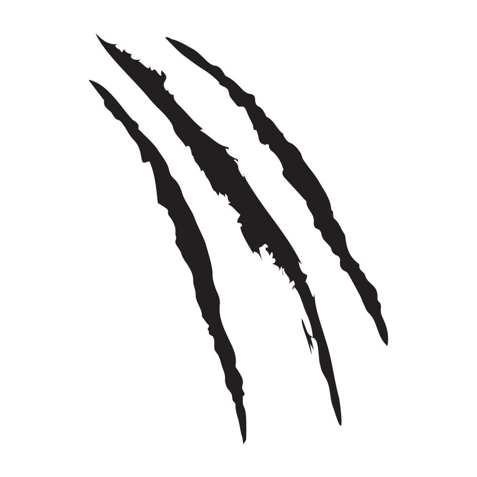 Claws scratching illustration Vector Design