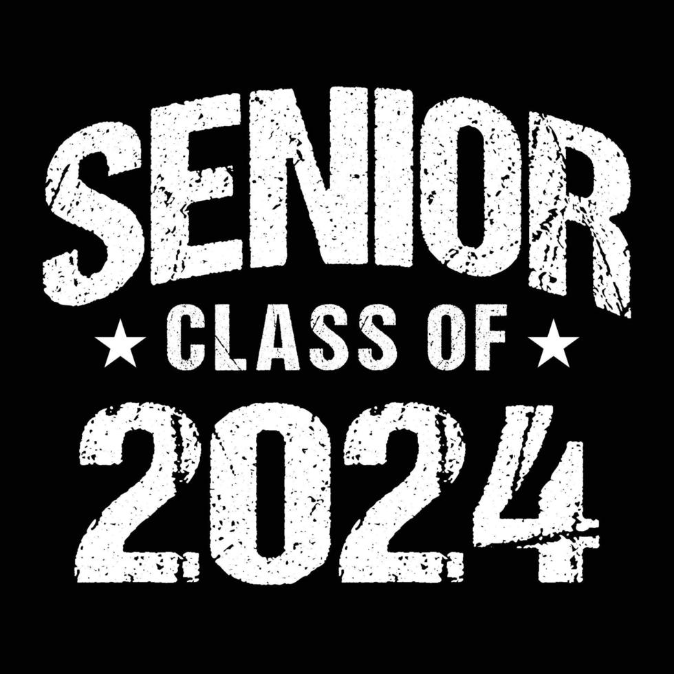 Class Of 2024 Vector, Tshirt Design vector