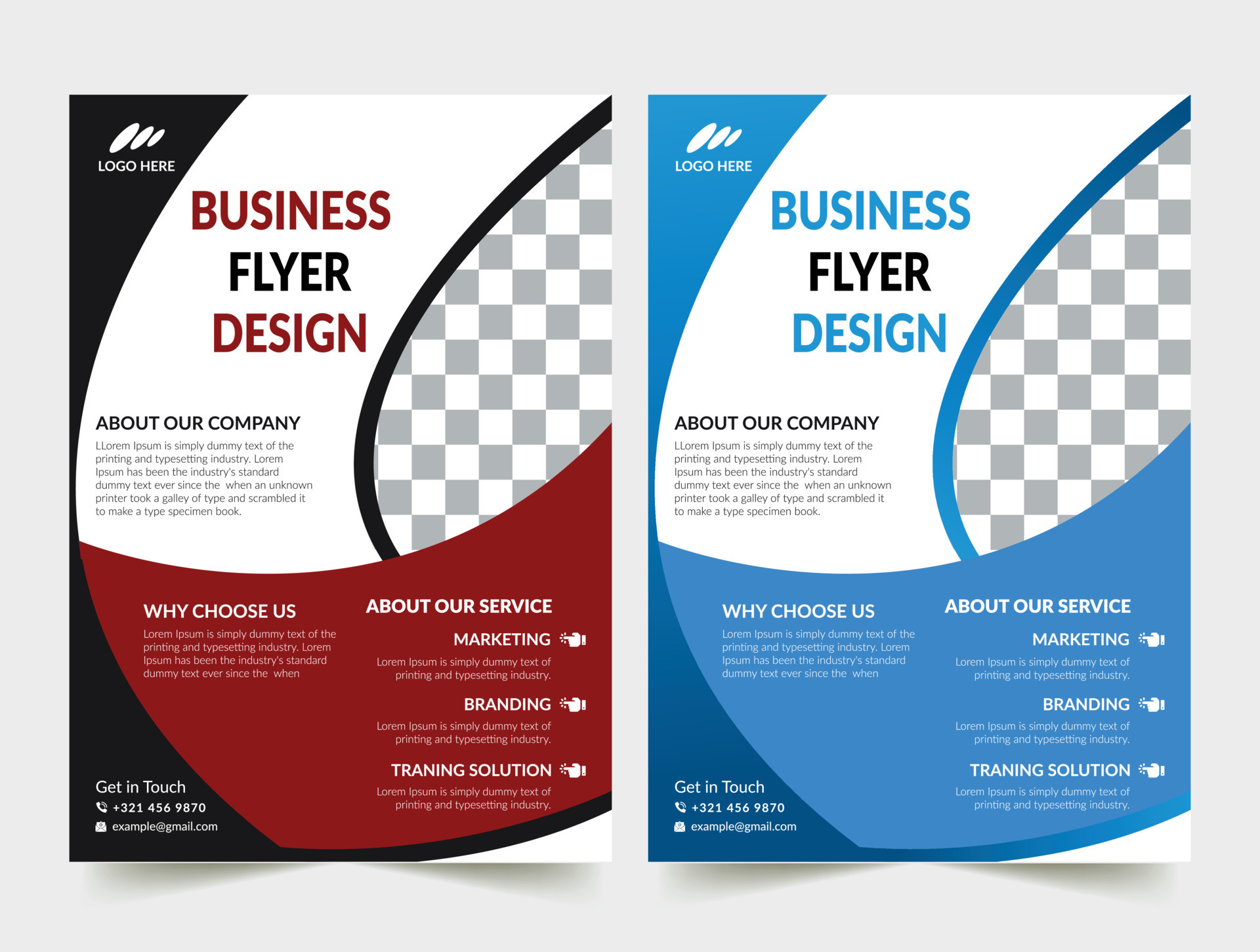 Flyer Logo Design