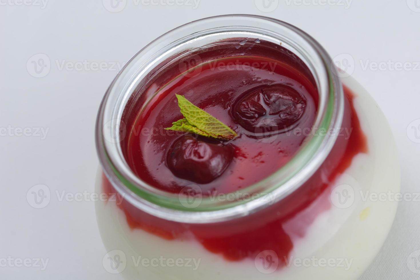 dessert on a white surface photo
