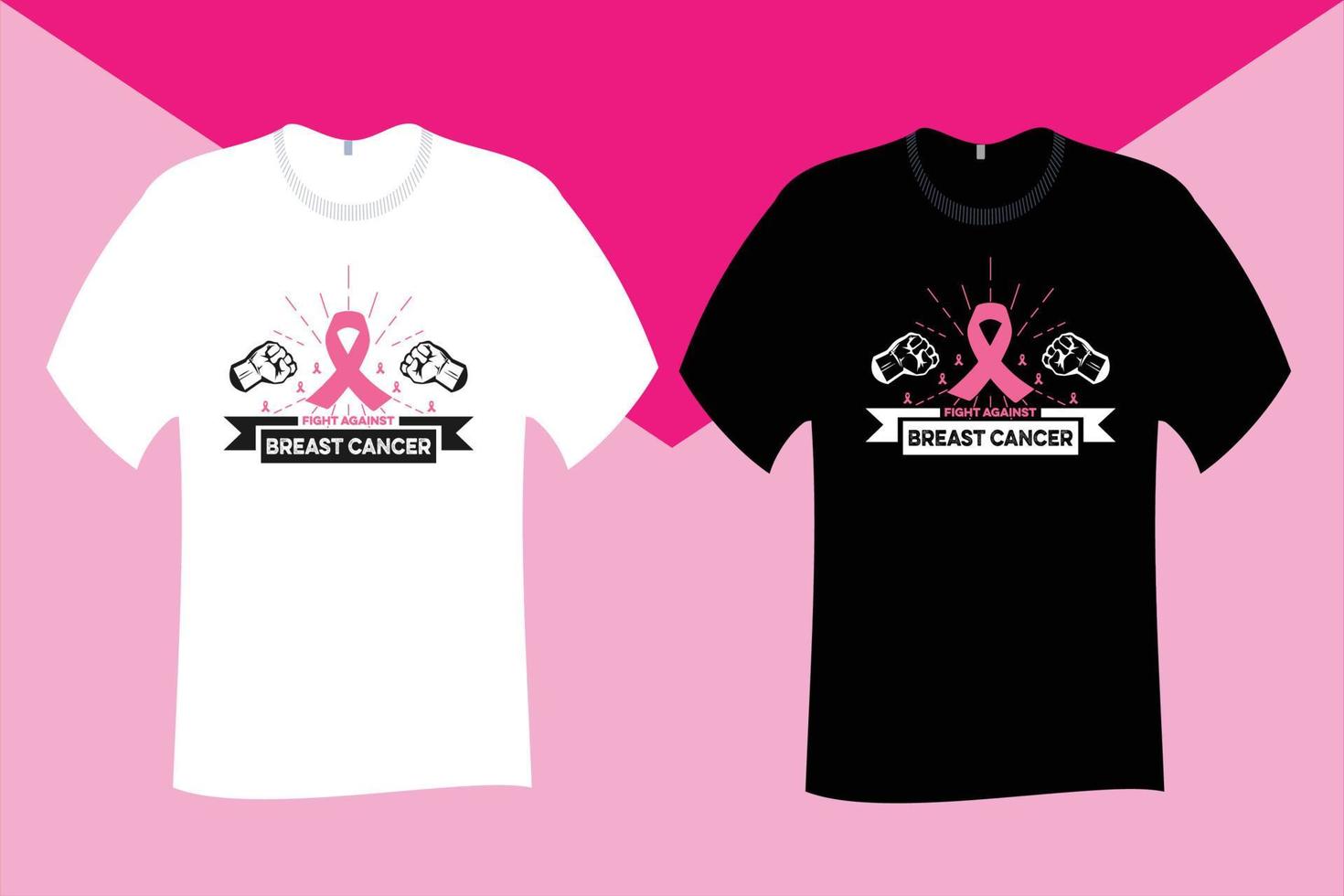 Fight against Breast Cancer T Shirt Design 10991834 Vector Art at Vecteezy