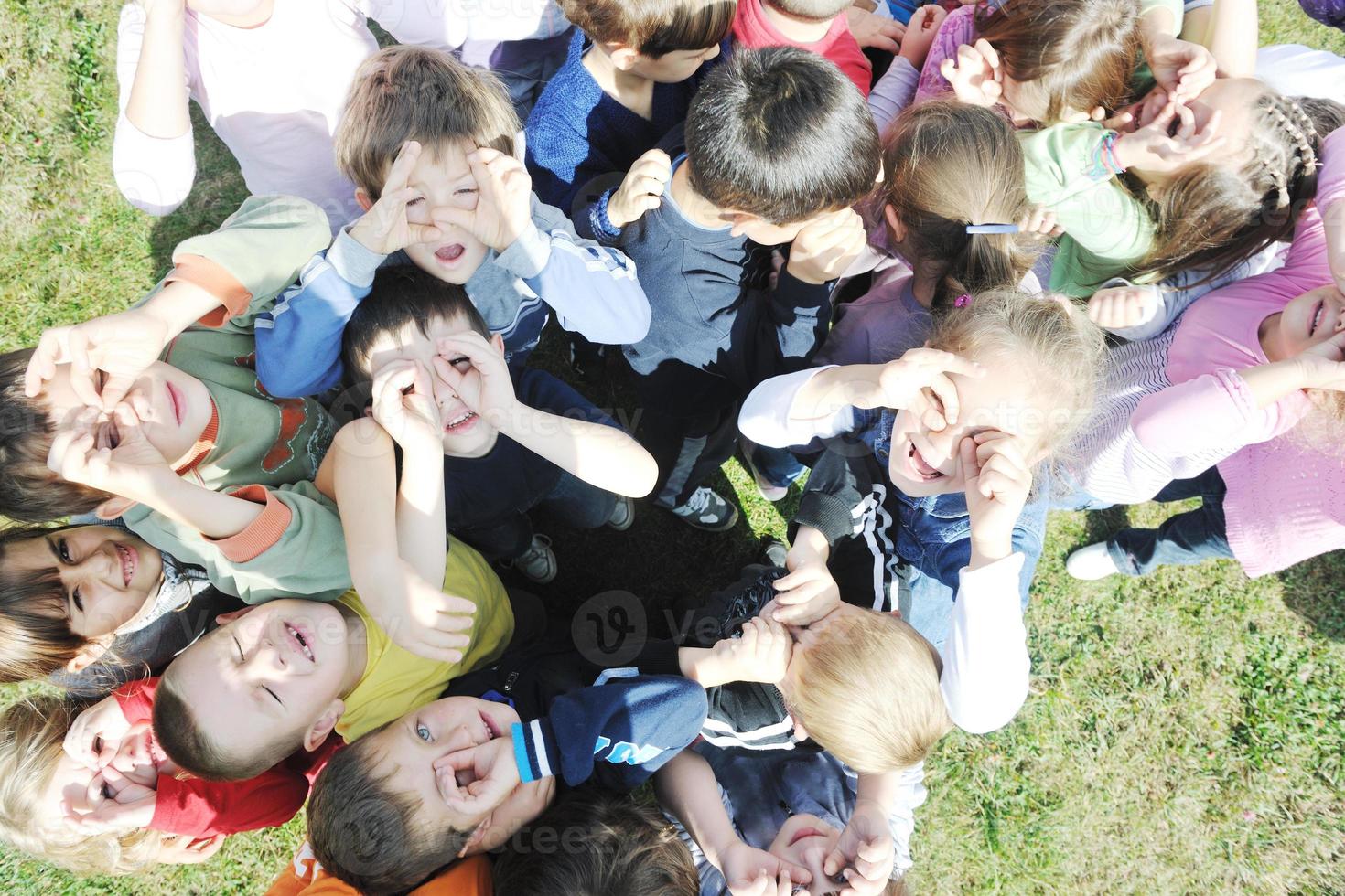 niños en edad preescolar foto