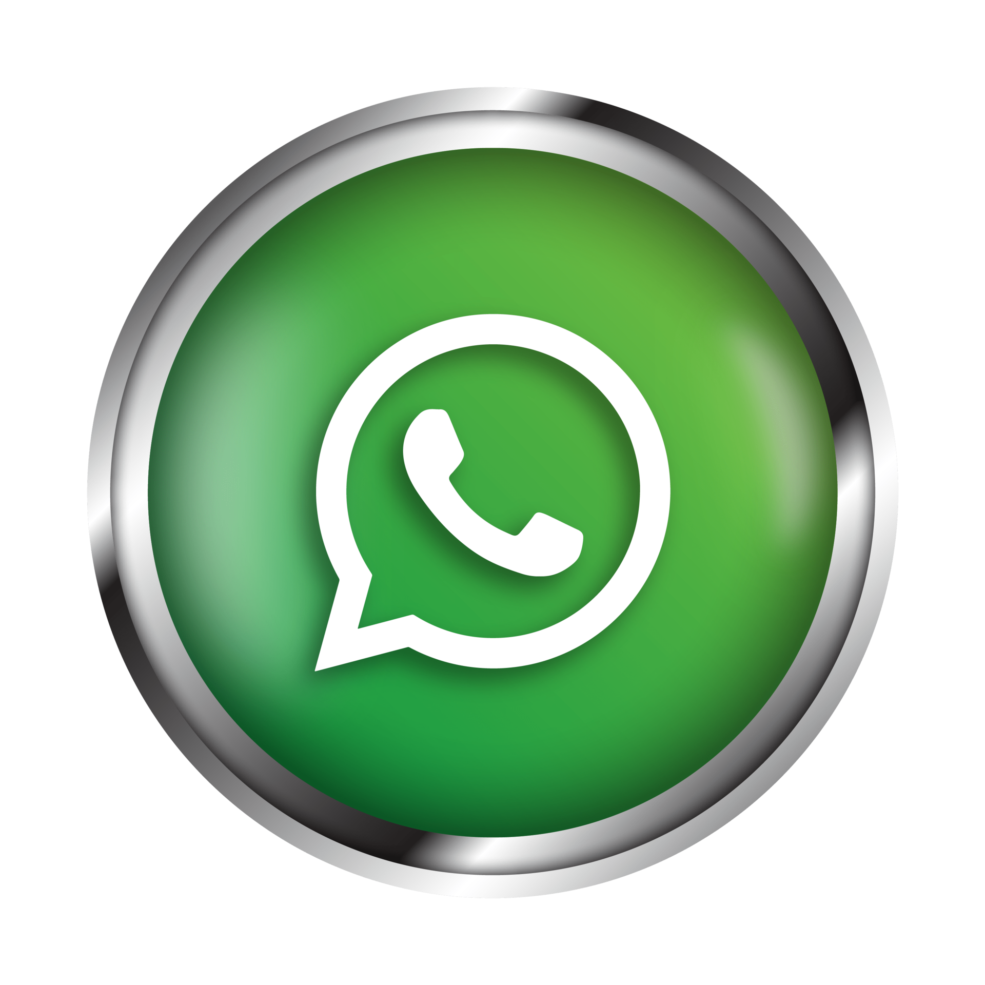 social media whatsapp realistic icon PNG Free 10992695 PNG