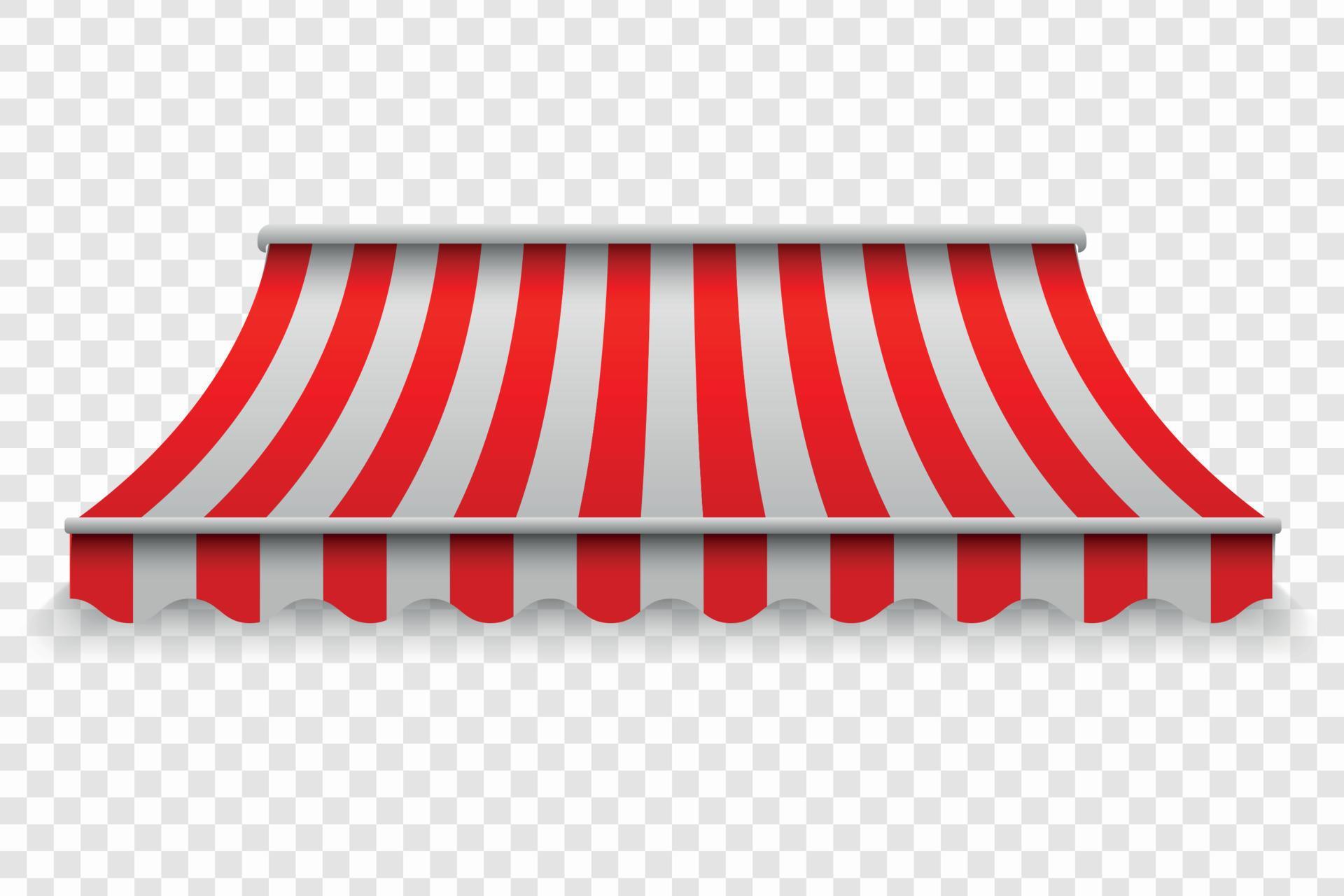 Realistic outdoor awning 10993831 Vector Art at Vecteezy