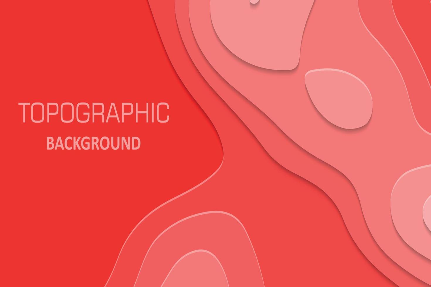 Geometric paper cut background vector