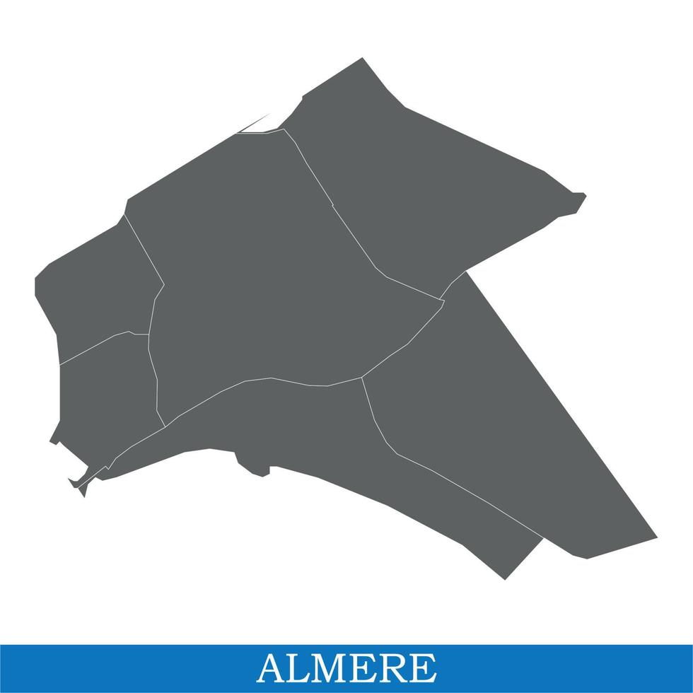 map is a city of Netherlands vector