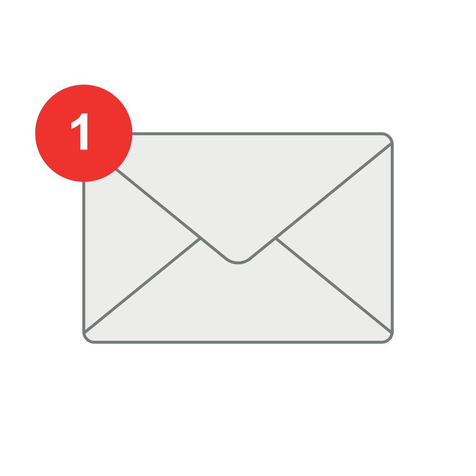 New message vector icon