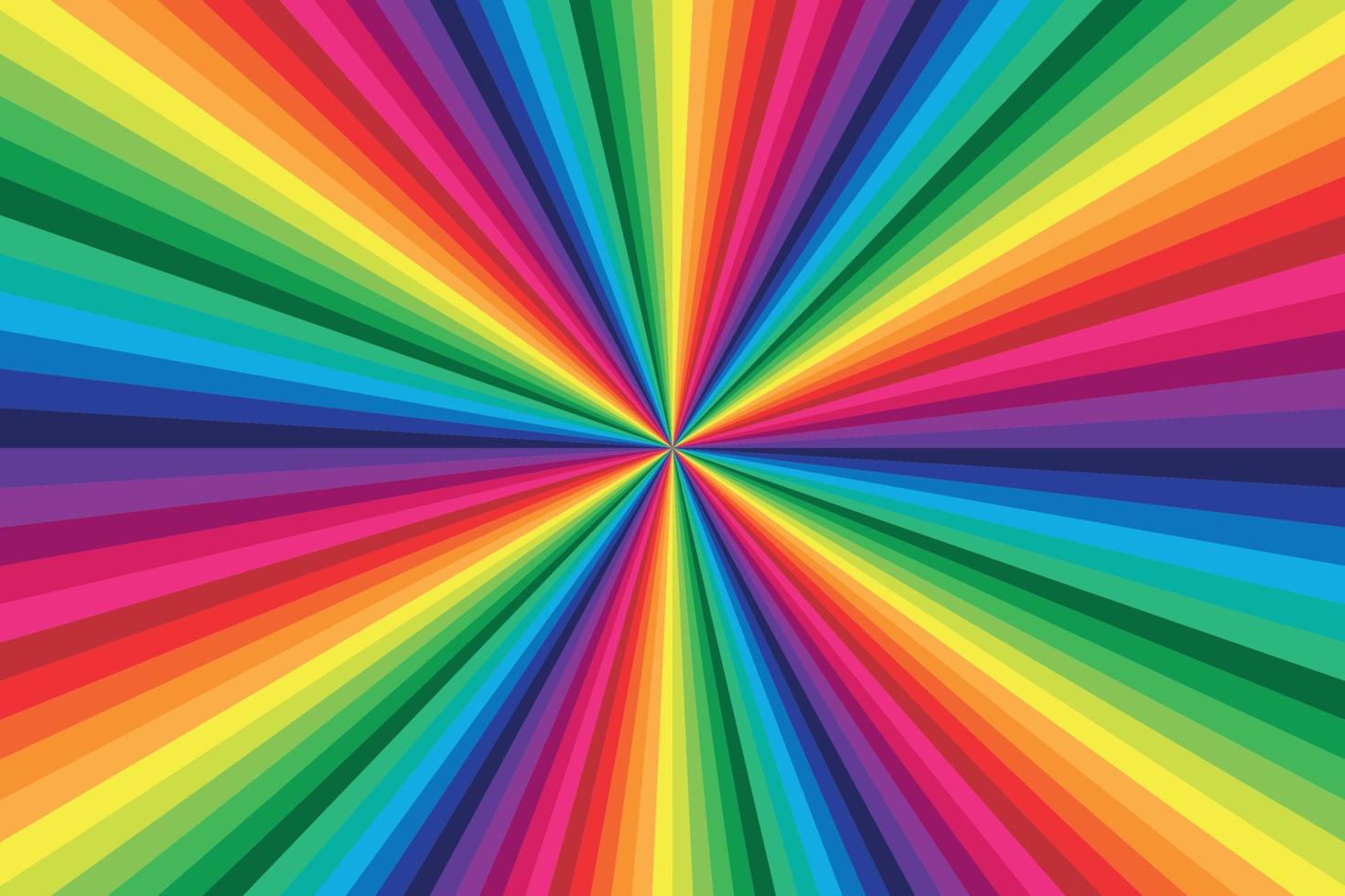 Rainbow Colored Background vector