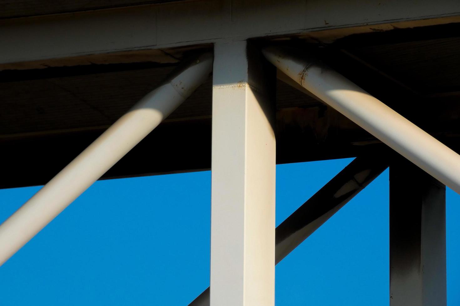 Modern river bridge, an engineering feat that thousands of vehicles pass over daily photo