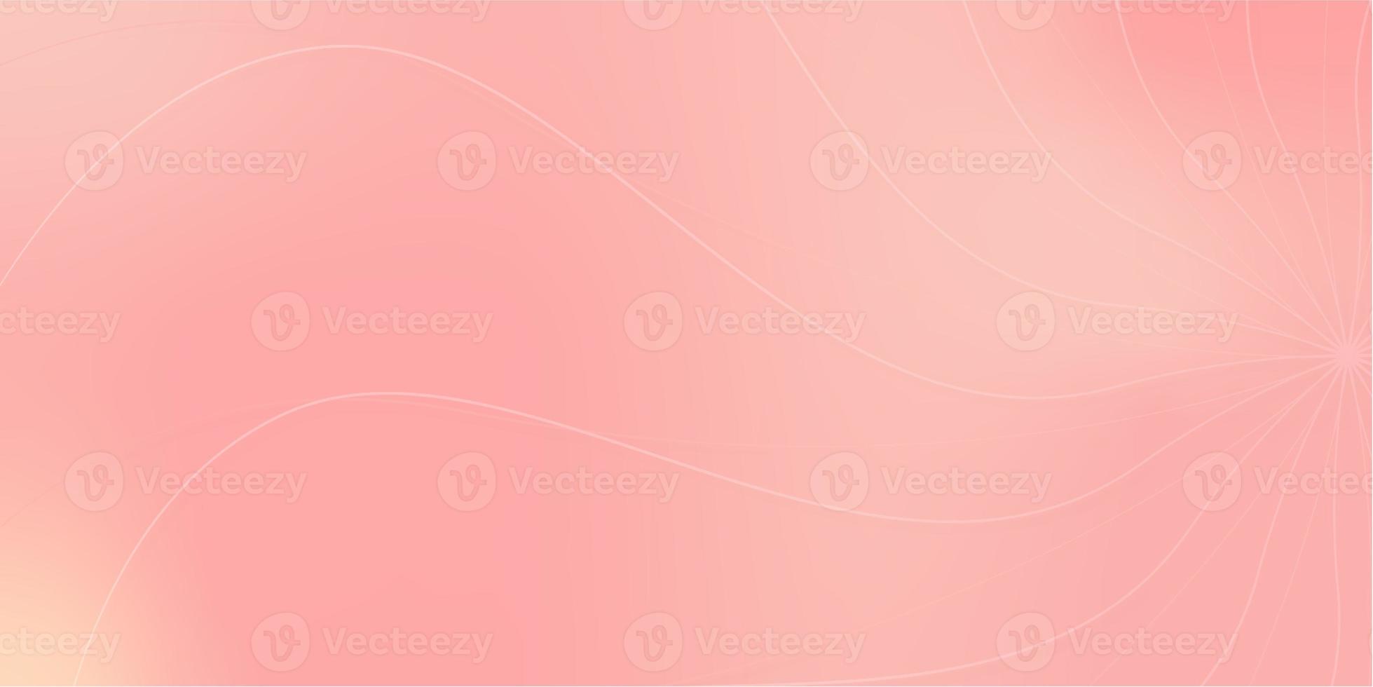 Beautiful Pastel Pink Peach Background Vector Gradation Set for Wallpaper or Printable Template