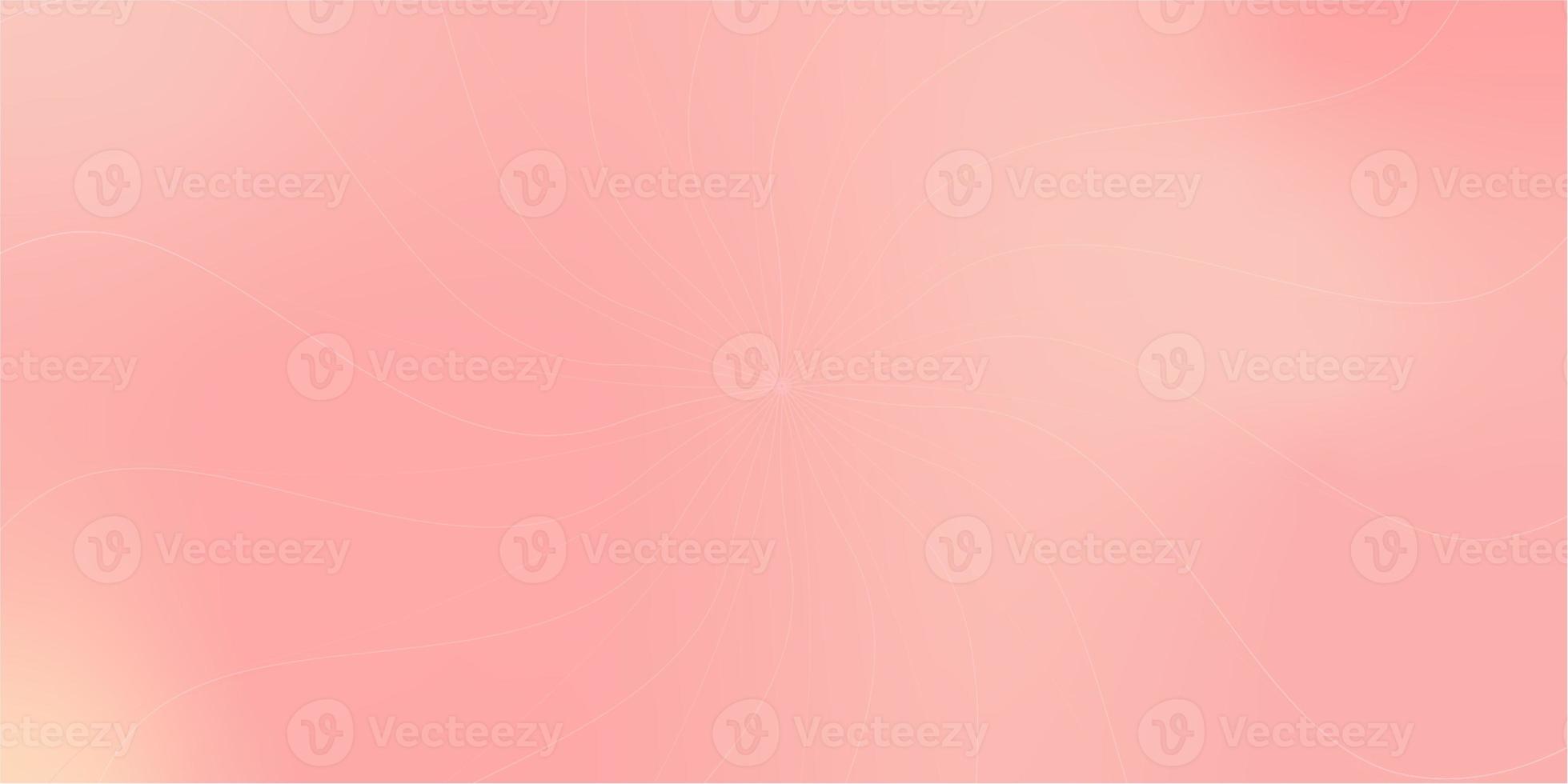 Beautiful Pastel Pink Peach Background Vector Gradation Set for Wallpaper or Printable Template photo