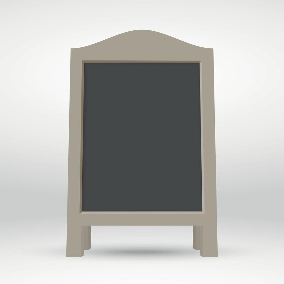 street sandwich board vector