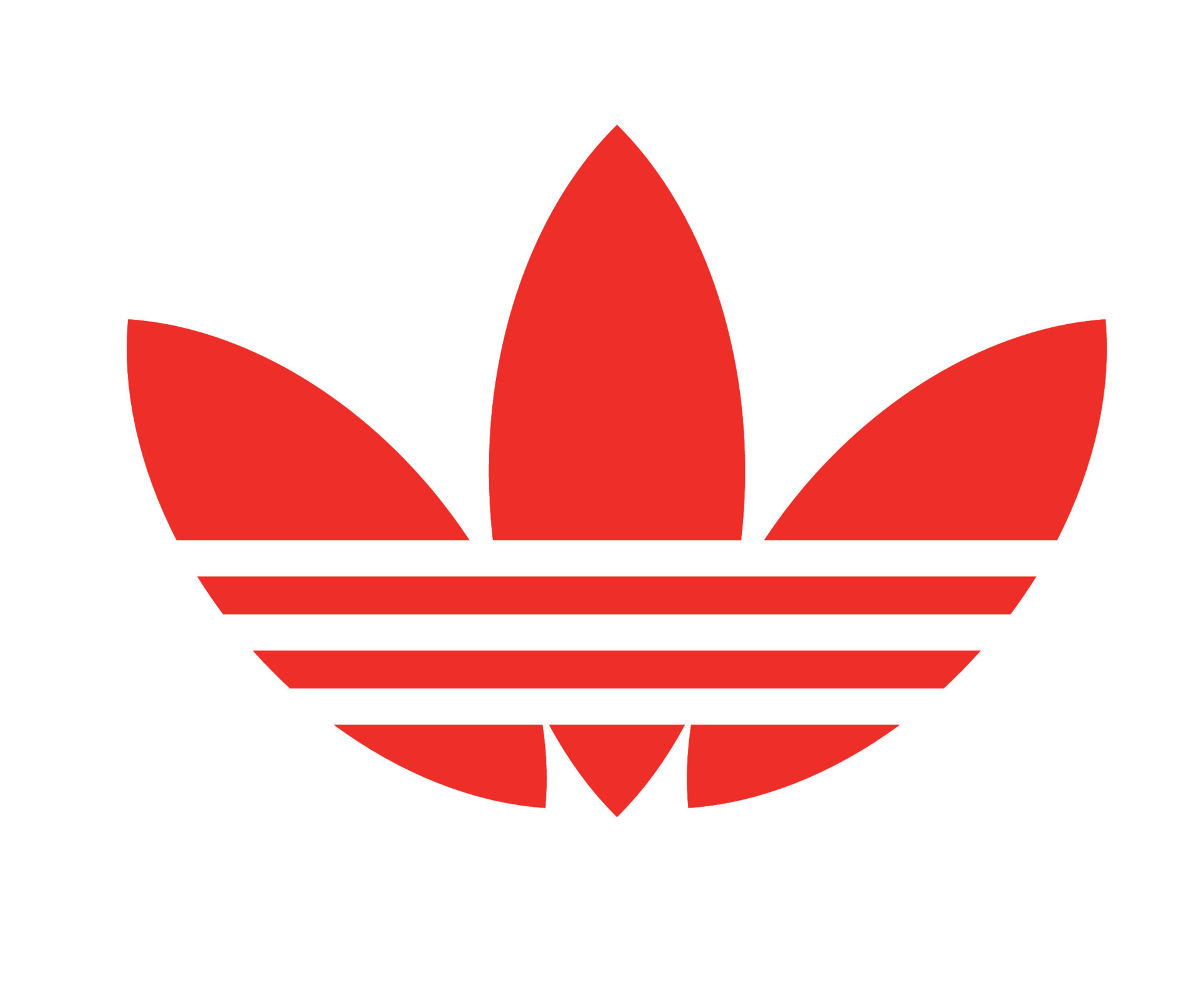 adidas logotipo rojo ropa icono abstracto fútbol vector ilustración con fondo blanco 10994336 en Vecteezy