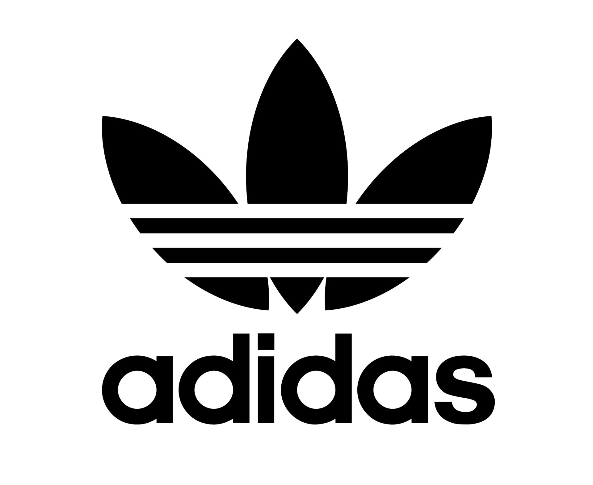 Logotipo de símbolo de adidas negro con nombre de diseño de ropa de vector de fútbol abstracto con fondo blanco 10994414 Vector en Vecteezy