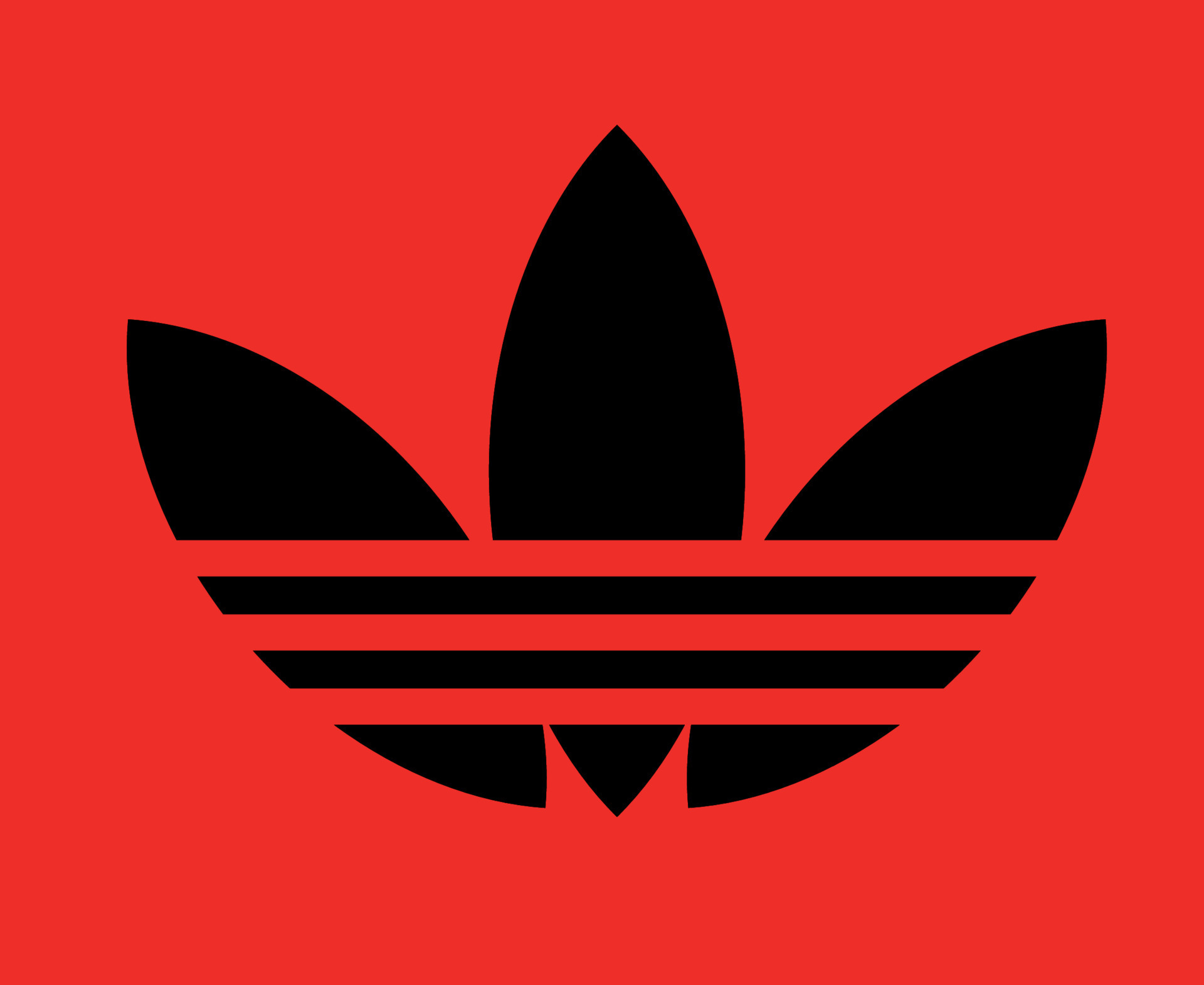 Adidas Symbol Logo Clothes Design Icon Abstract Illustration With Red Background 10994475 Vector Art Vecteezy