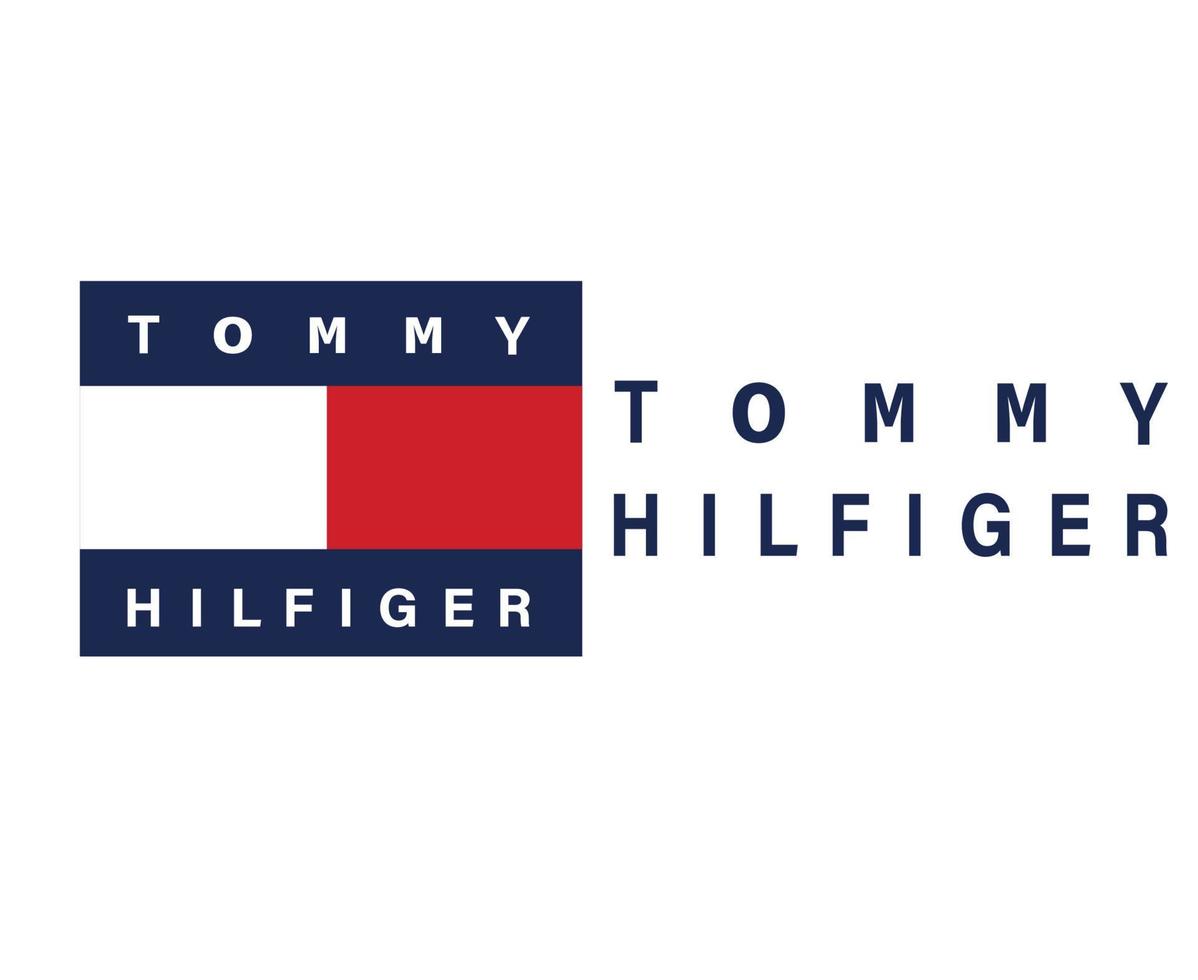 conformidad ventaja Máquina de escribir símbolo del logotipo de tommy hilfiger rojo y azul con nombre icono de  diseño de ropa ilustración de vector de fútbol abstracto con fondo blanco  10994480 Vector en Vecteezy