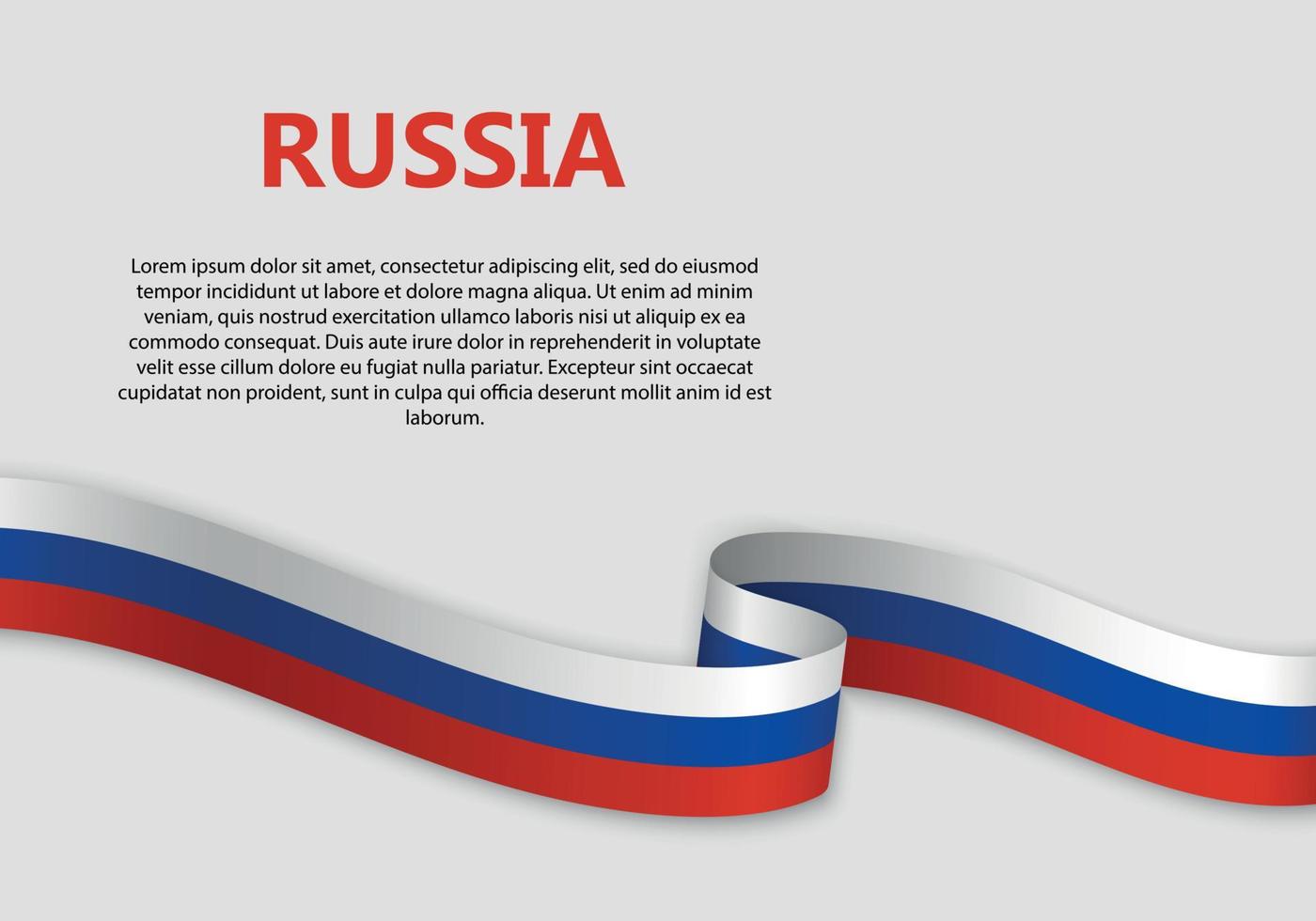Waving Flag vector illustration
