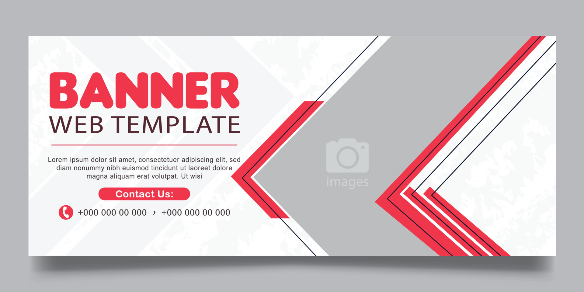 web banner template for business 10995042 Vector Art at Vecteezy