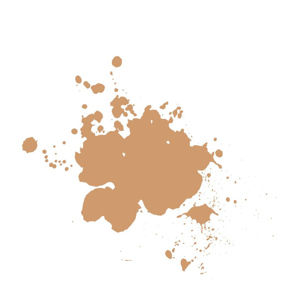 Color ink splashes. Grunge splatters. Abstract background. Grunge text banners vector