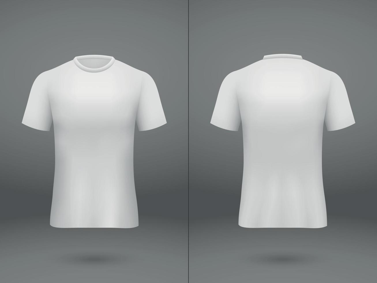 realistic template soccer jersey vector